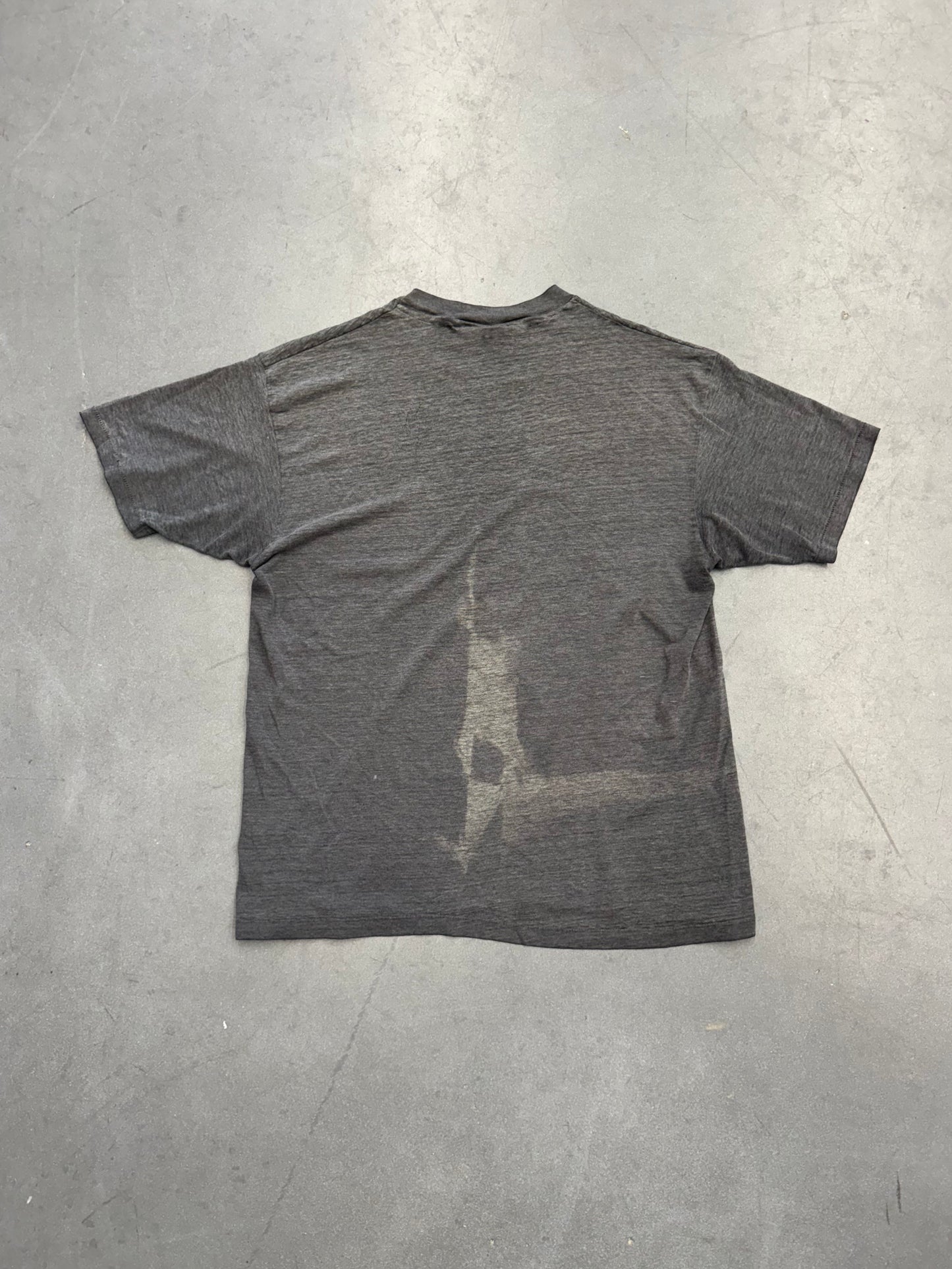 90S BAUHAUS FACE LOGO TEE (HANES TAG)