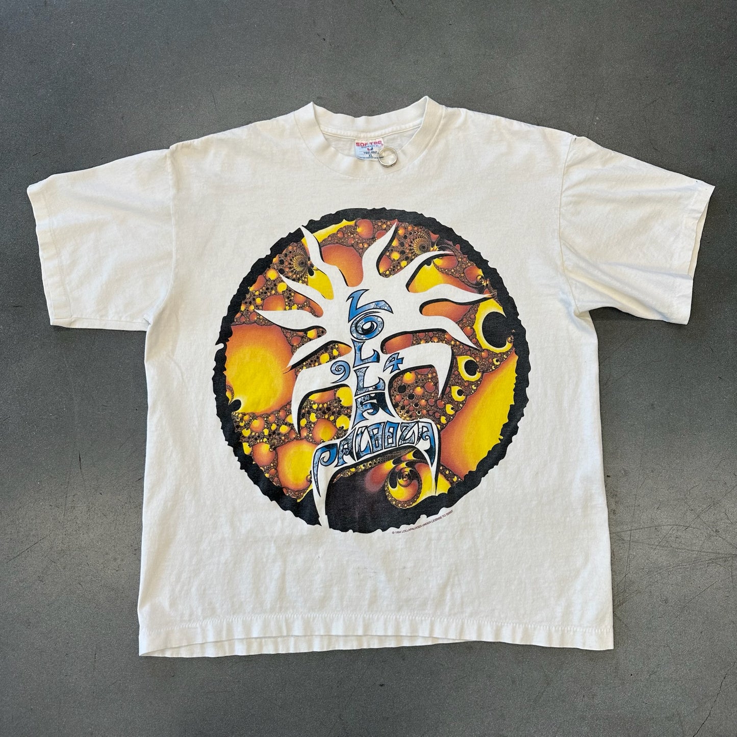 1994 LOLLAPALOOZA FRACTAL TEE (SOF TEE TAG)