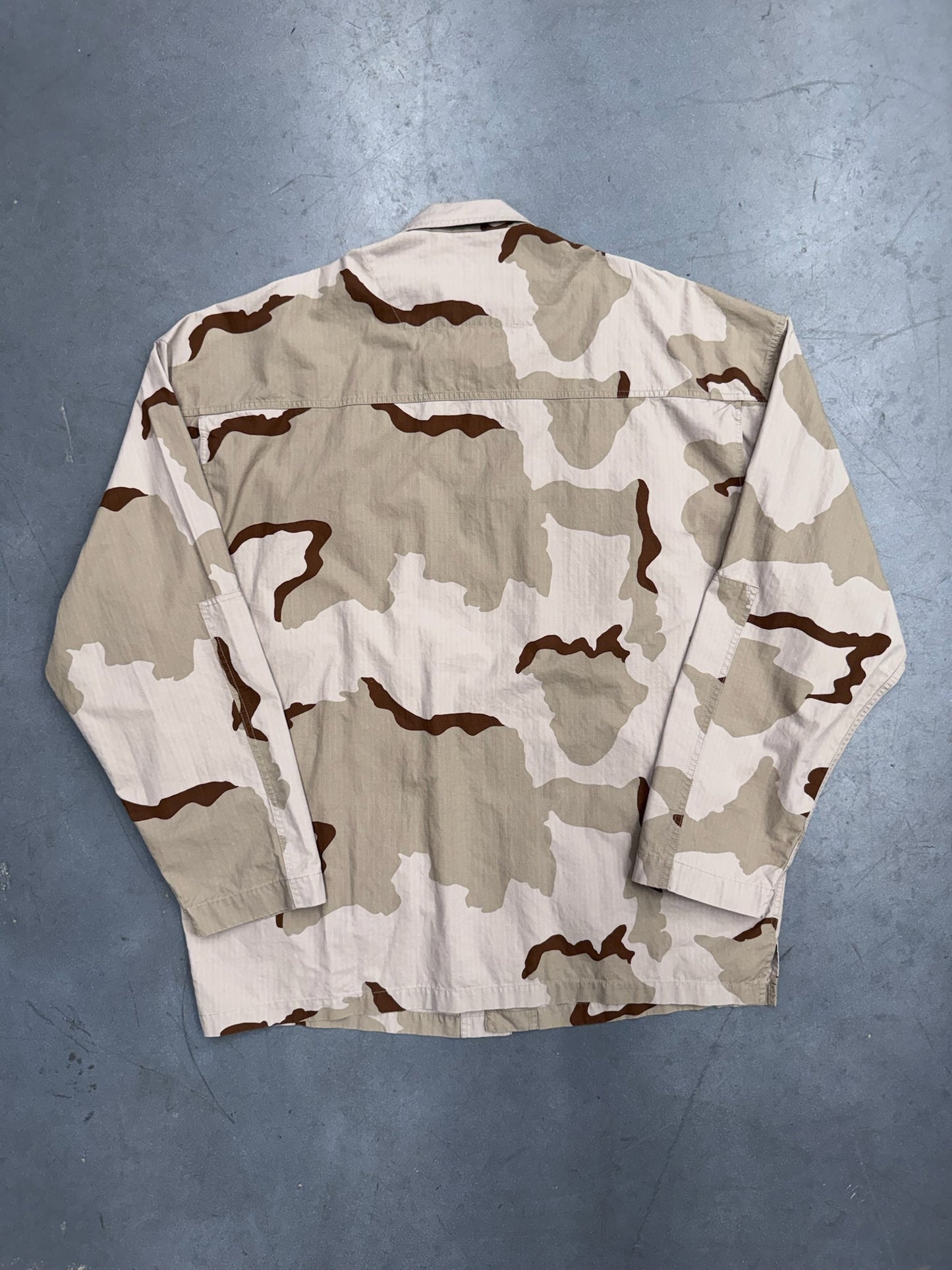 BALENCIAGA RIPSTOP CAMO OVERSIZED CARGO SHIRT (NWT)
