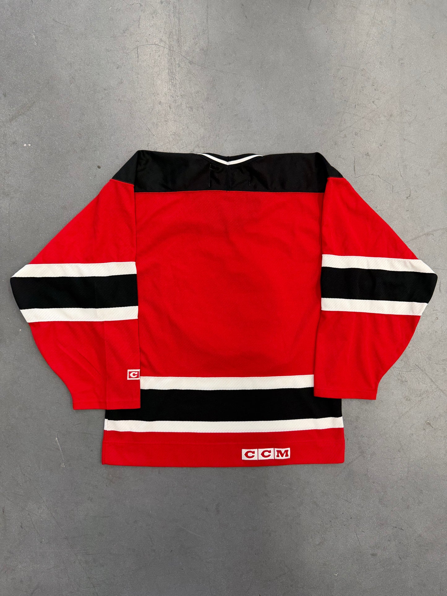 90S NEW JERSEY DEVILS CCM NHL HOCKEY JERSEY