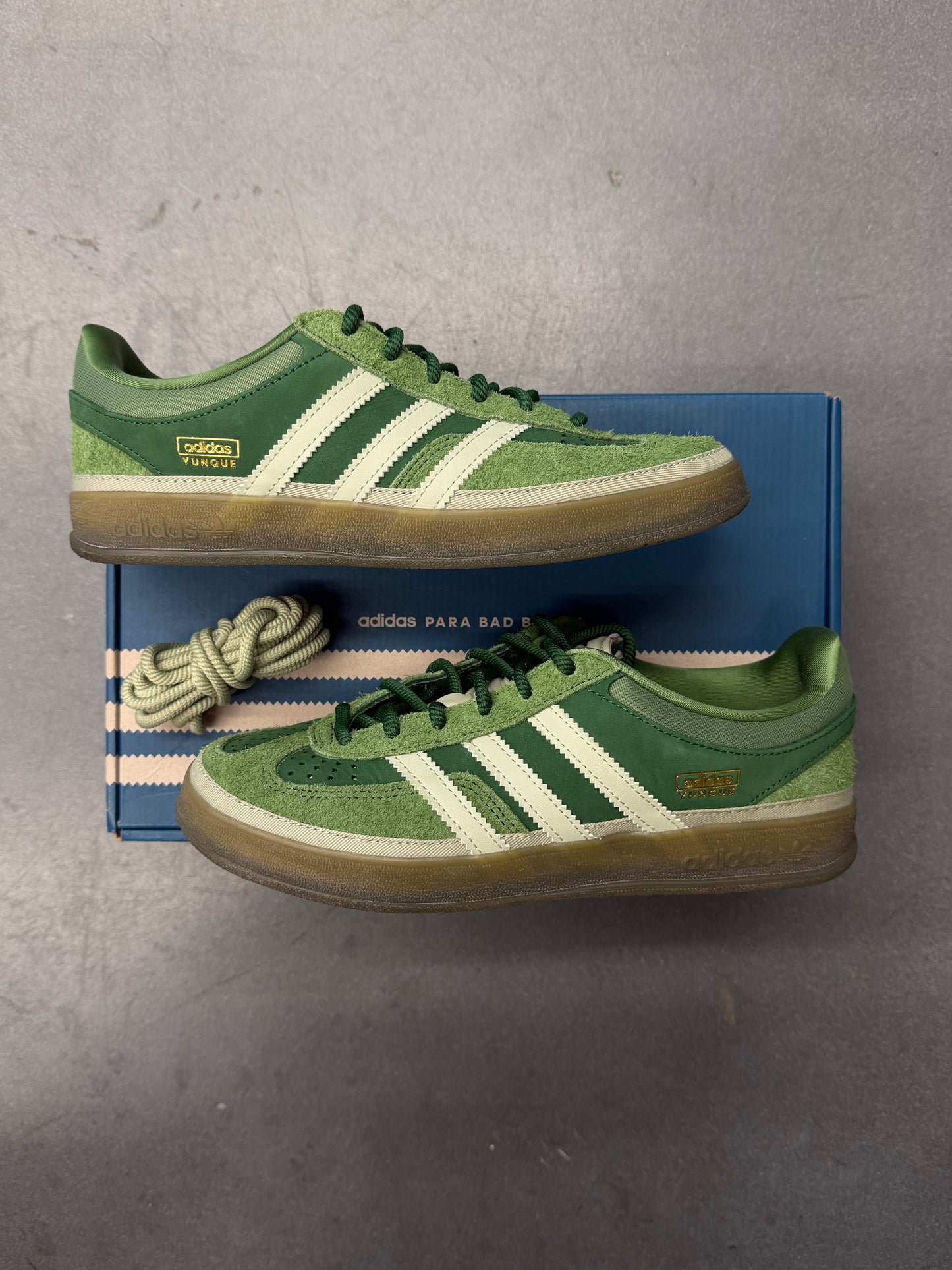 2025 ADIDAS GAZELLE INDOOR BAD BUNNY EL YUNQUE (W/BOX)