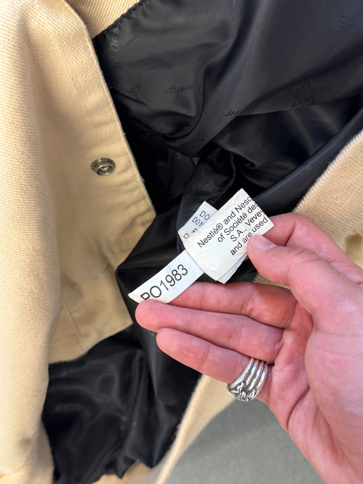 VINTAGE NESTLE NESQUIK JEFF HAMILTON JACKET