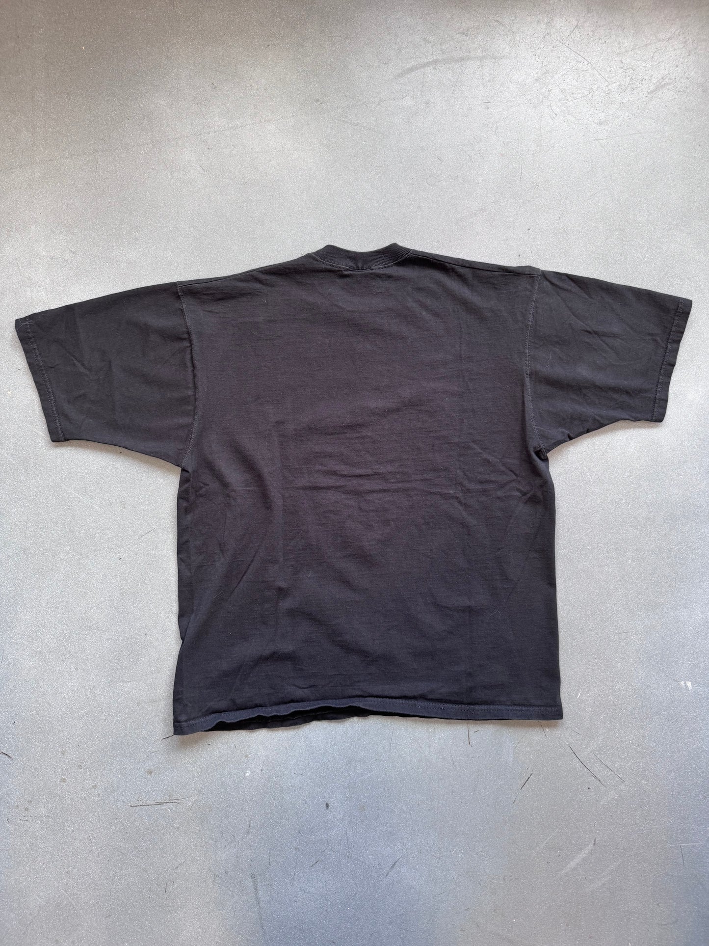 90'S DISNEY VILLIANS HADES HERCULES "YOU'RE TOAST!" TEE (LIQUID BLUE TAG)