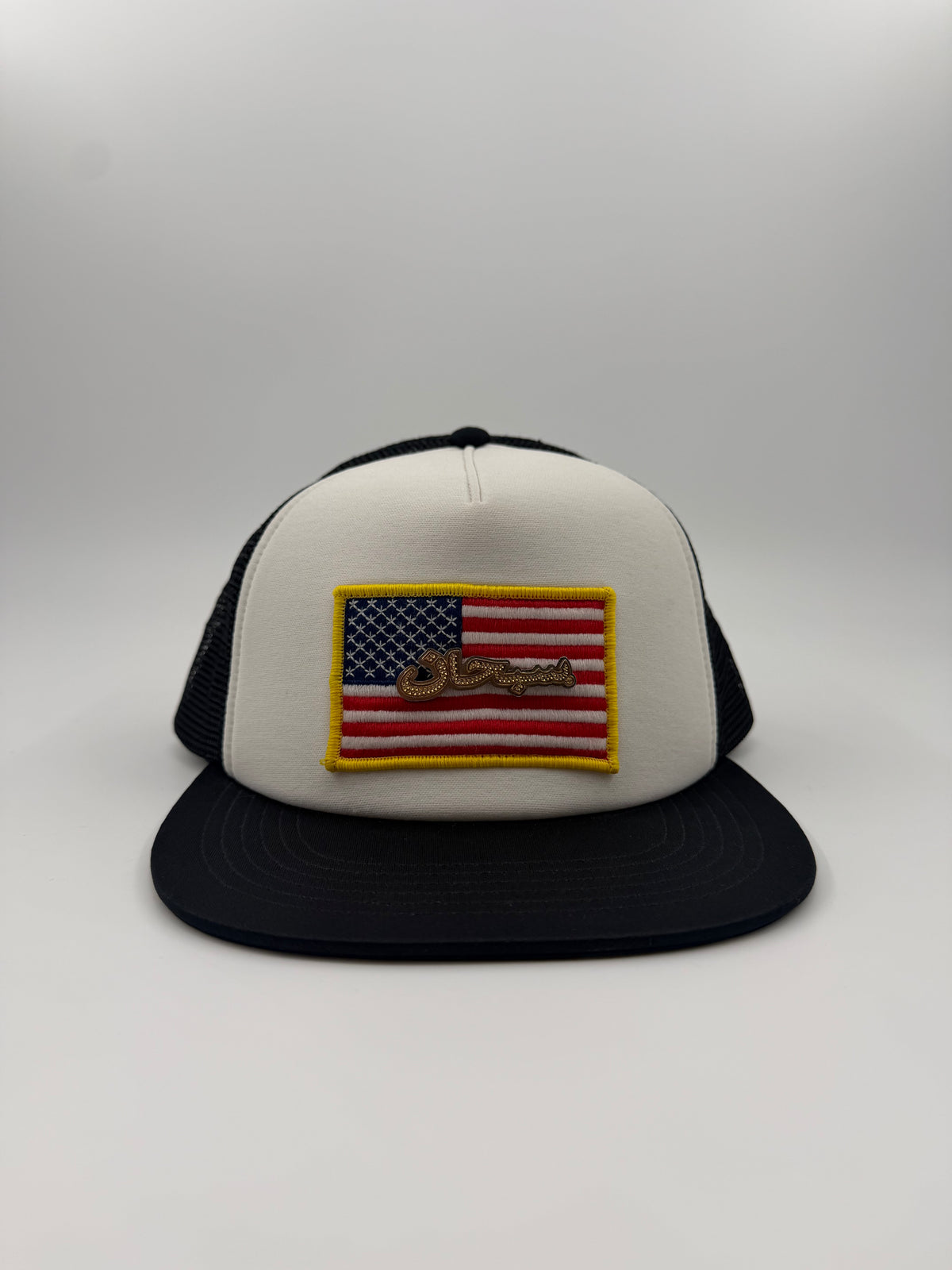 SS23 SUPREME NAME PLATE MESH BACK 5-PANEL HAT