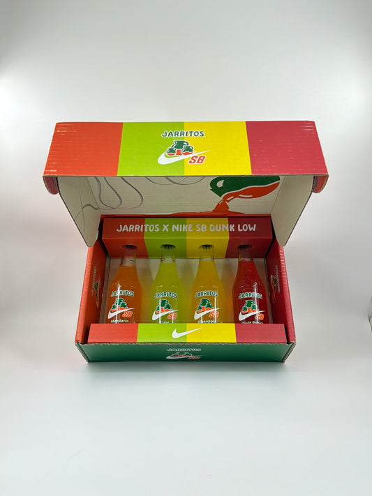 2023 NIKE SB X JARRITOS DUNK LOW 4 PACK SODA PROMO BOX