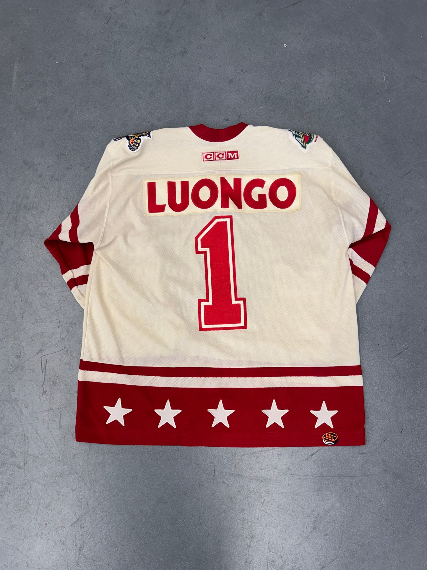 2004 NHL ALL-STAR GAME MINNESOTA ROBERT LUONGO CCM HOCKEY JERSEY