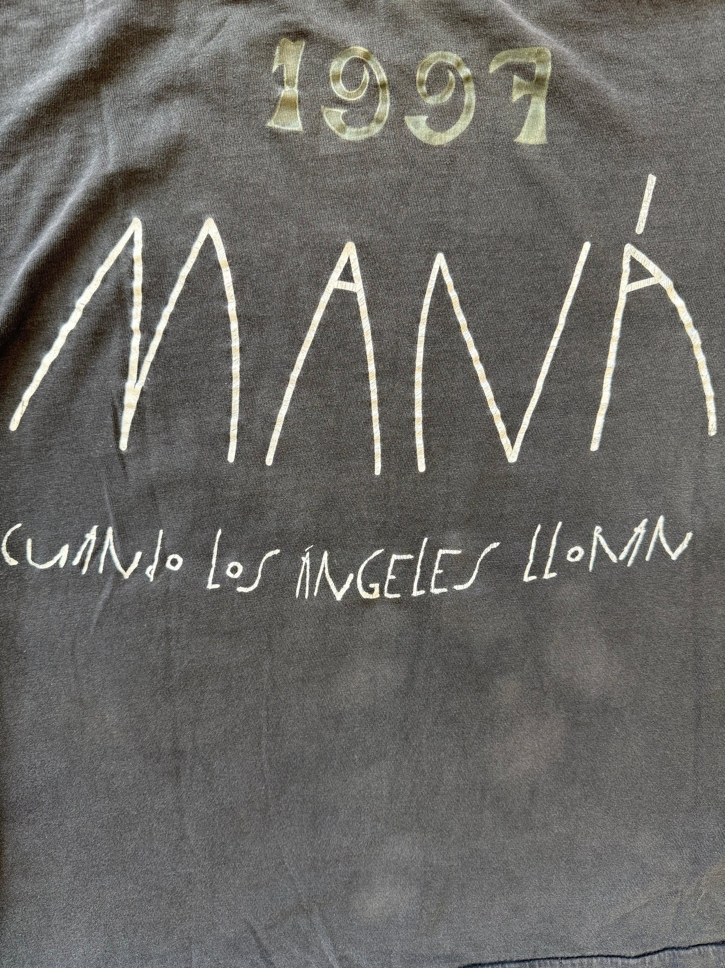 1997 MANA CUANDO LOS ANGELES LLORANO LONGSLEEVE BAND TEE