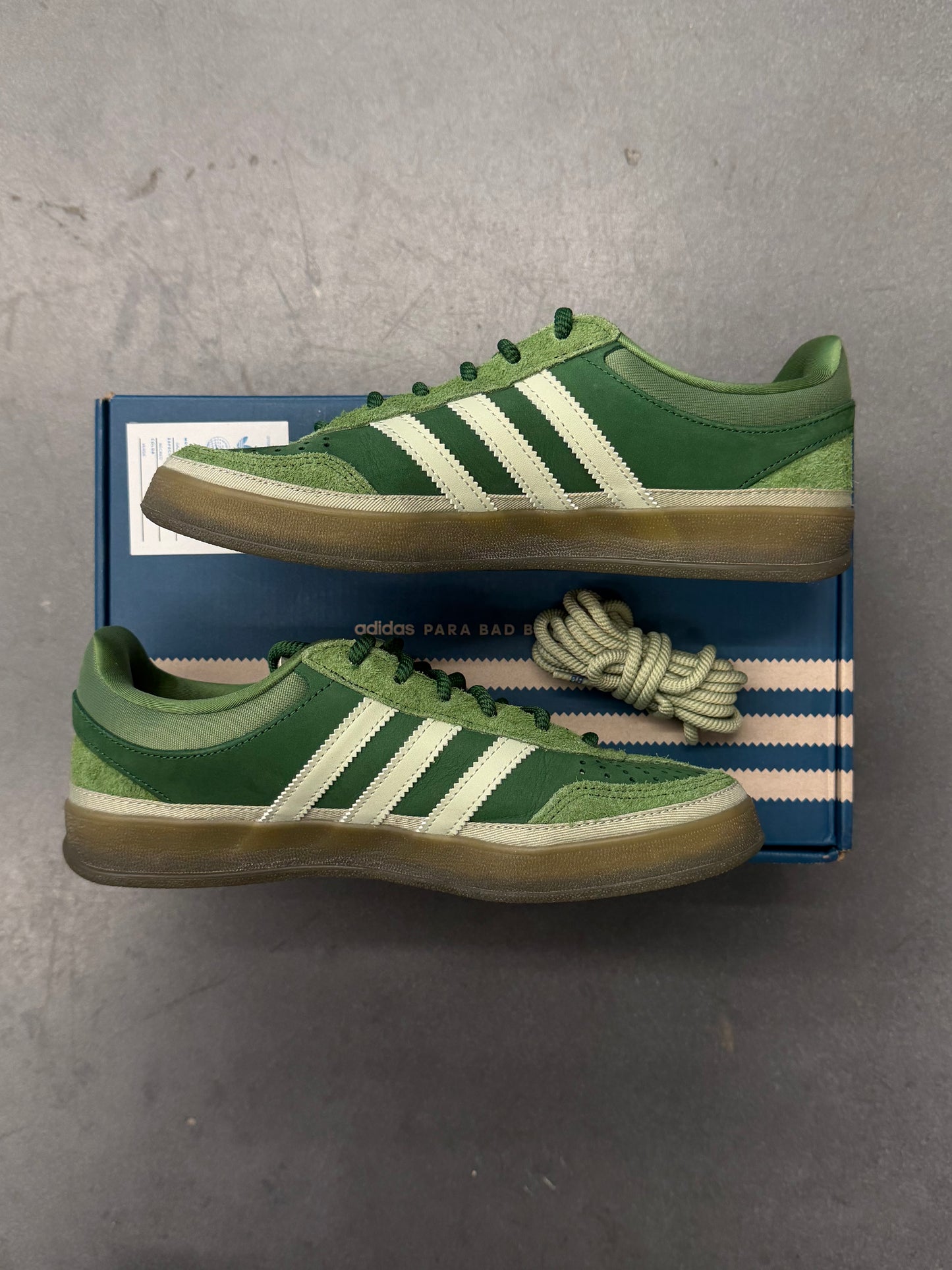 2025 ADIDAS GAZELLE INDOOR BAD BUNNY EL YUNQUE (W/BOX)