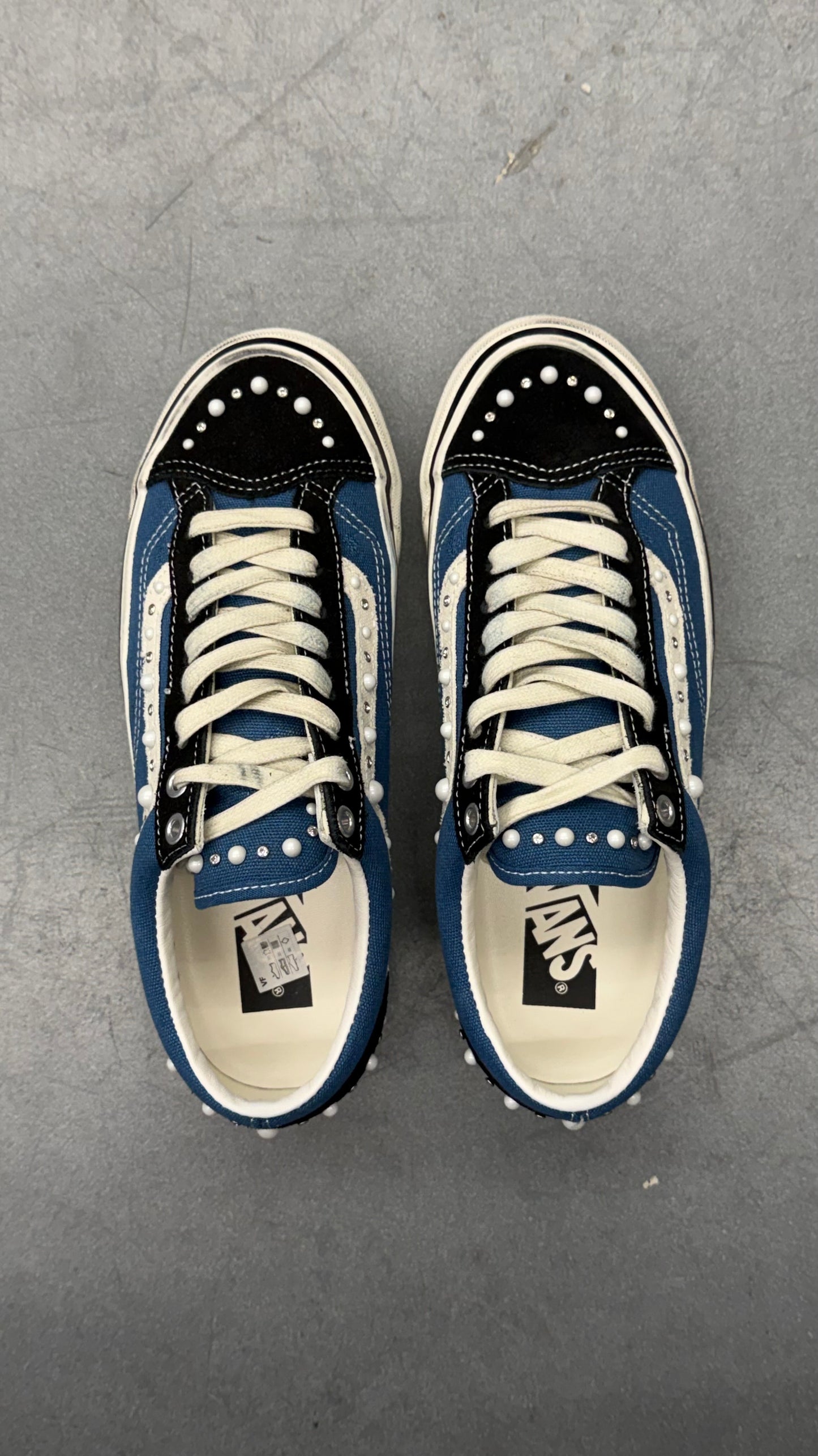 2026 VANS LX OLD SKOOL 36 PEARLIZED PACK - BLACK/NAVY