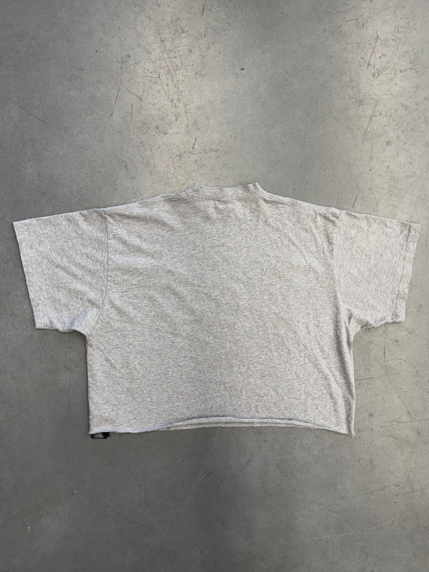BALENCIAGA BOXING LOGO CROPPED TEE