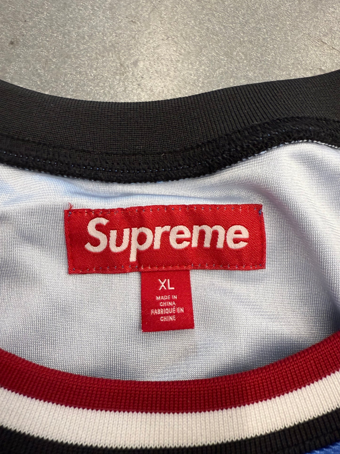 SS25 SUPREME MARKER BASKETBALL JERSEY