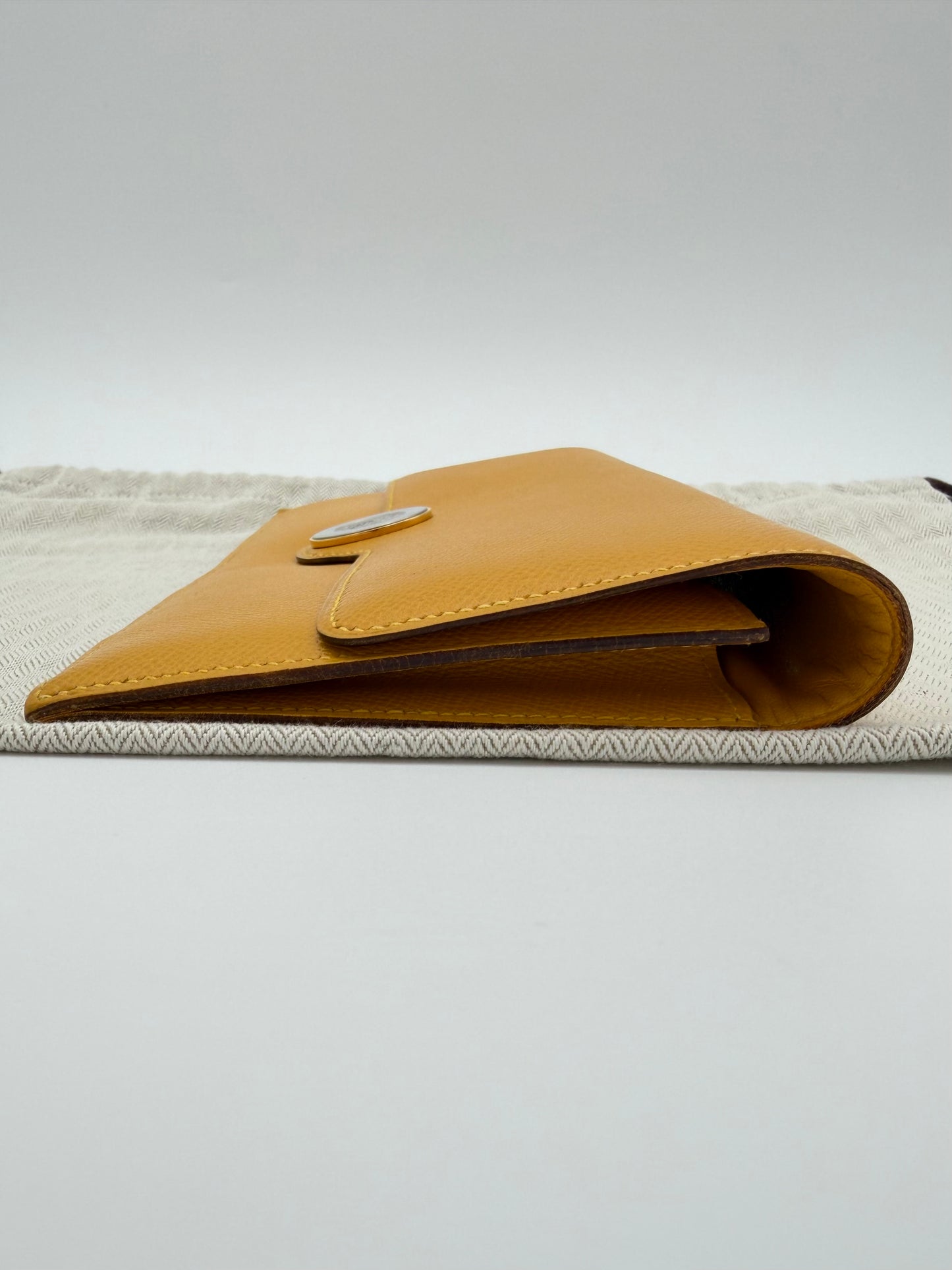 HERMES COURCHEVEL EX-LIBRIS CLUTCH (WITH DUSTBAG)
