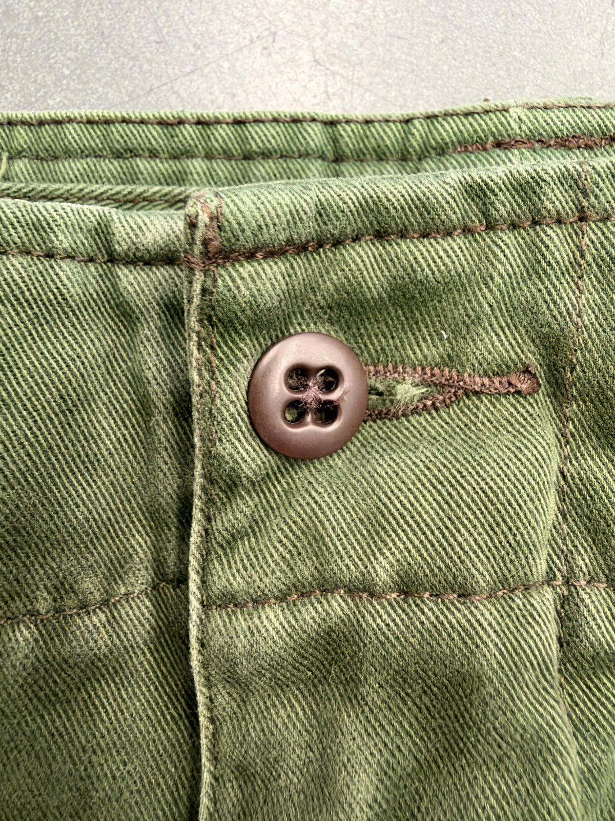 VINTAGE POLO BY RALPH LAUREN MILITARY PANTS - OLIVE GREEN