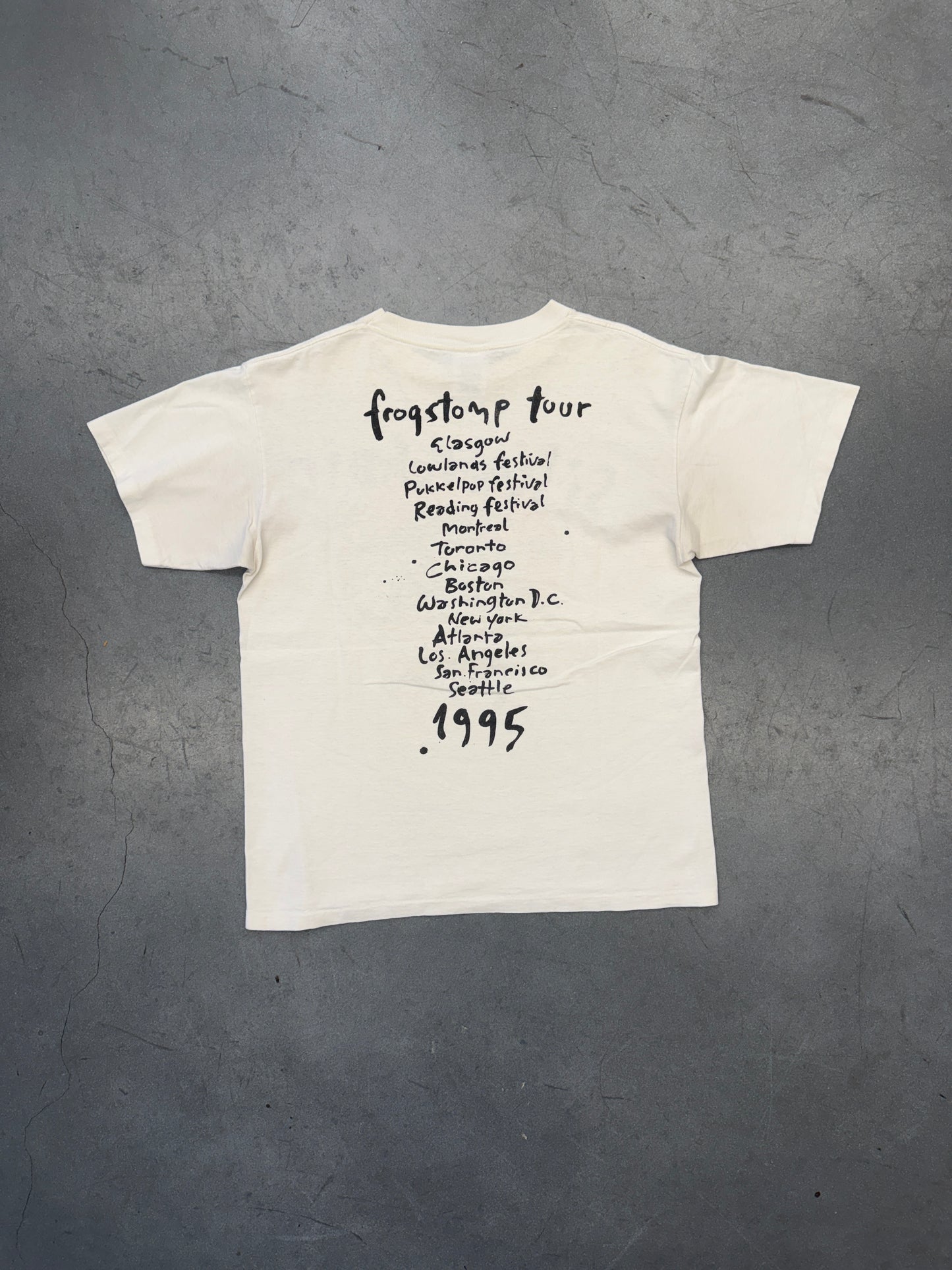 1995 SILVERCHAIR FROGSTOMP TOUR TEE (WILD OATS TAG)