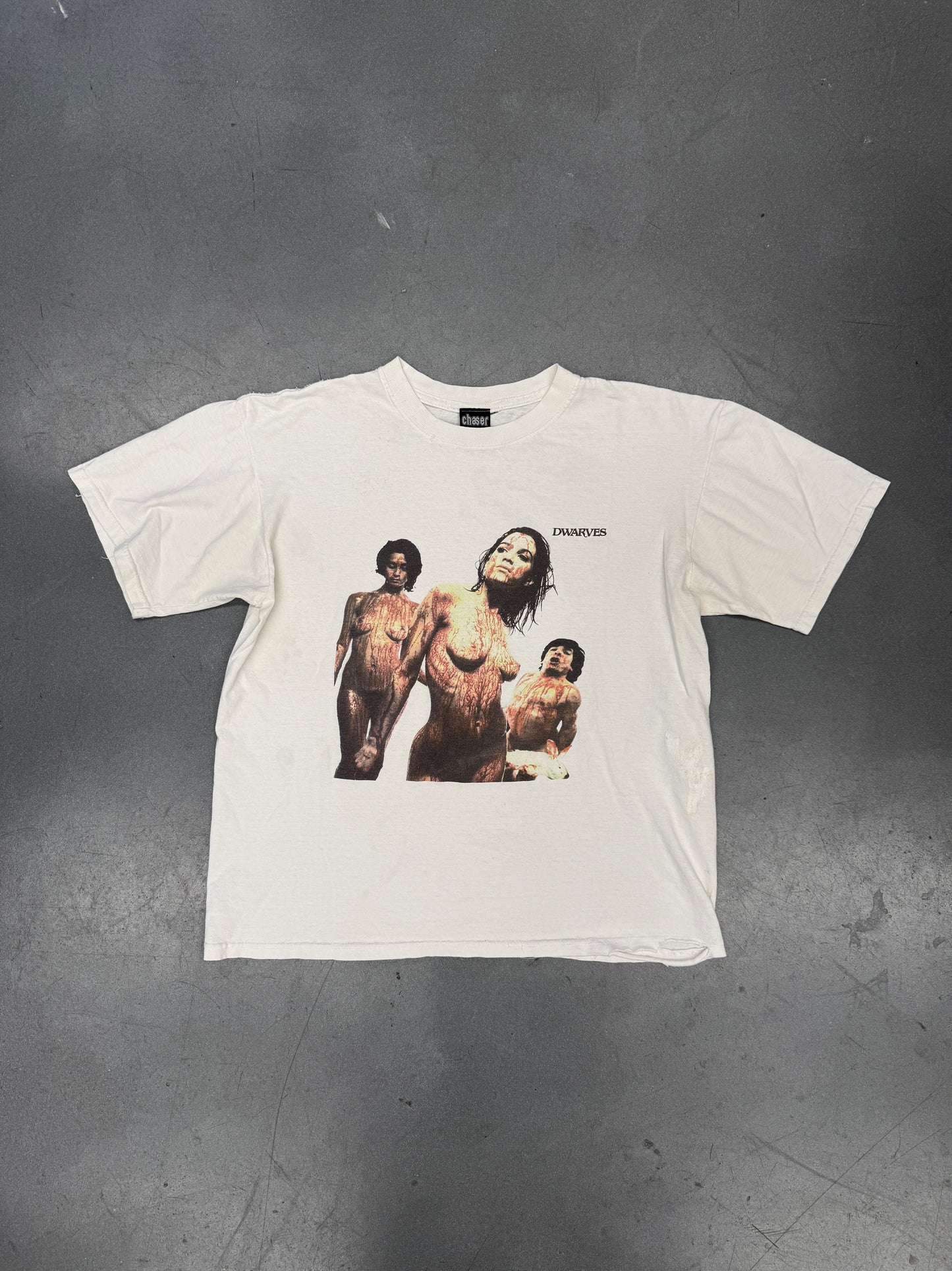 90'S DWARVES FUCK YOU UP AND GET HIGH GREEDY TEE (CHASER TAG)