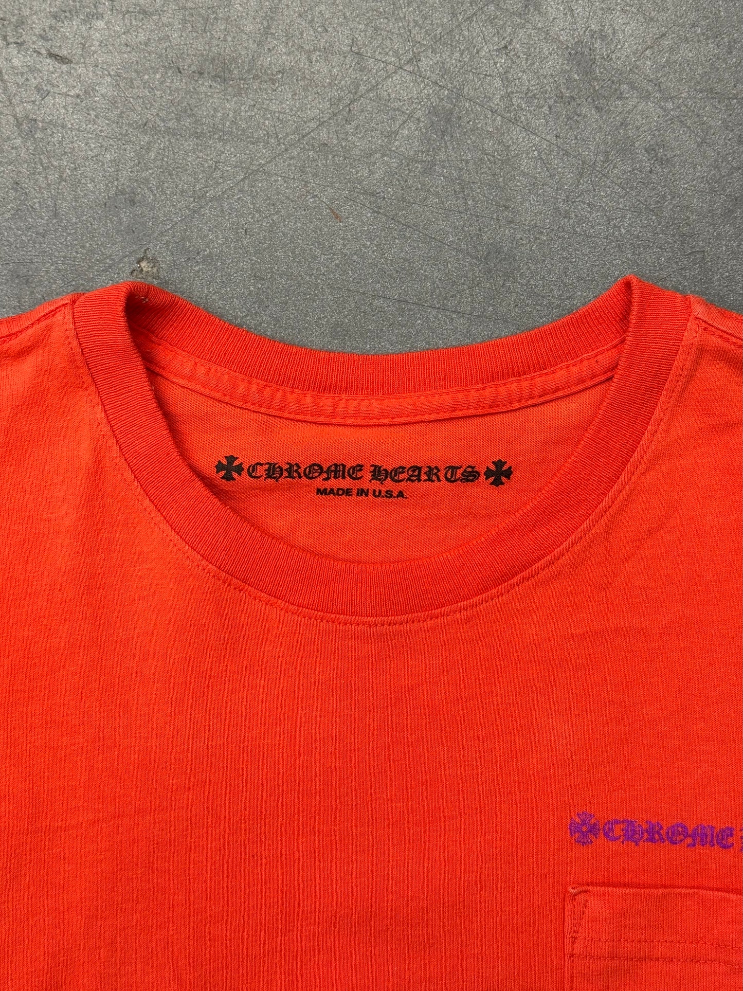 CHROME HEARTS MATTY BOY SPARK POCKET TEE