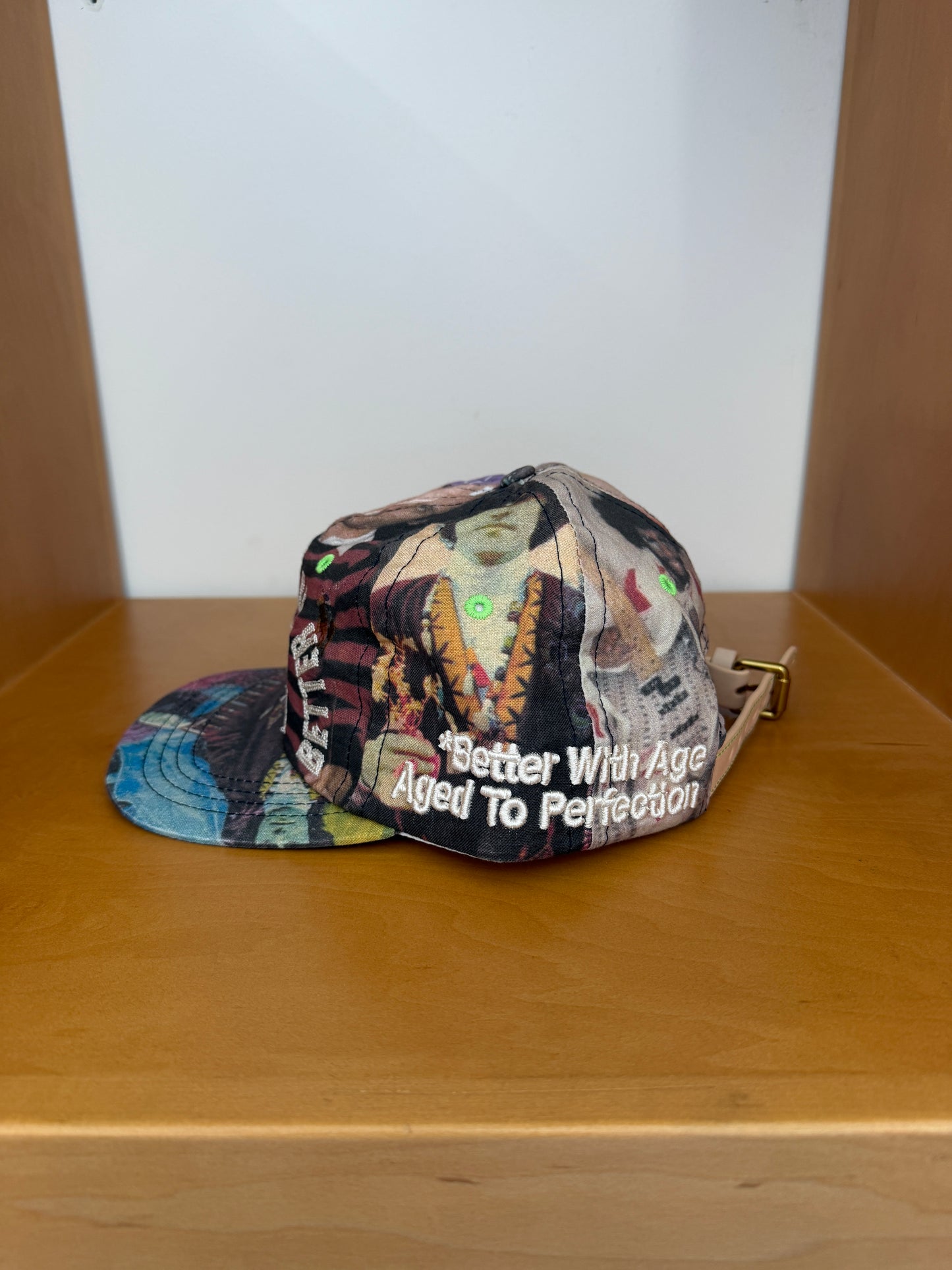 BETTER WITH AGE TABLOID RECONSTRUCTED HAT