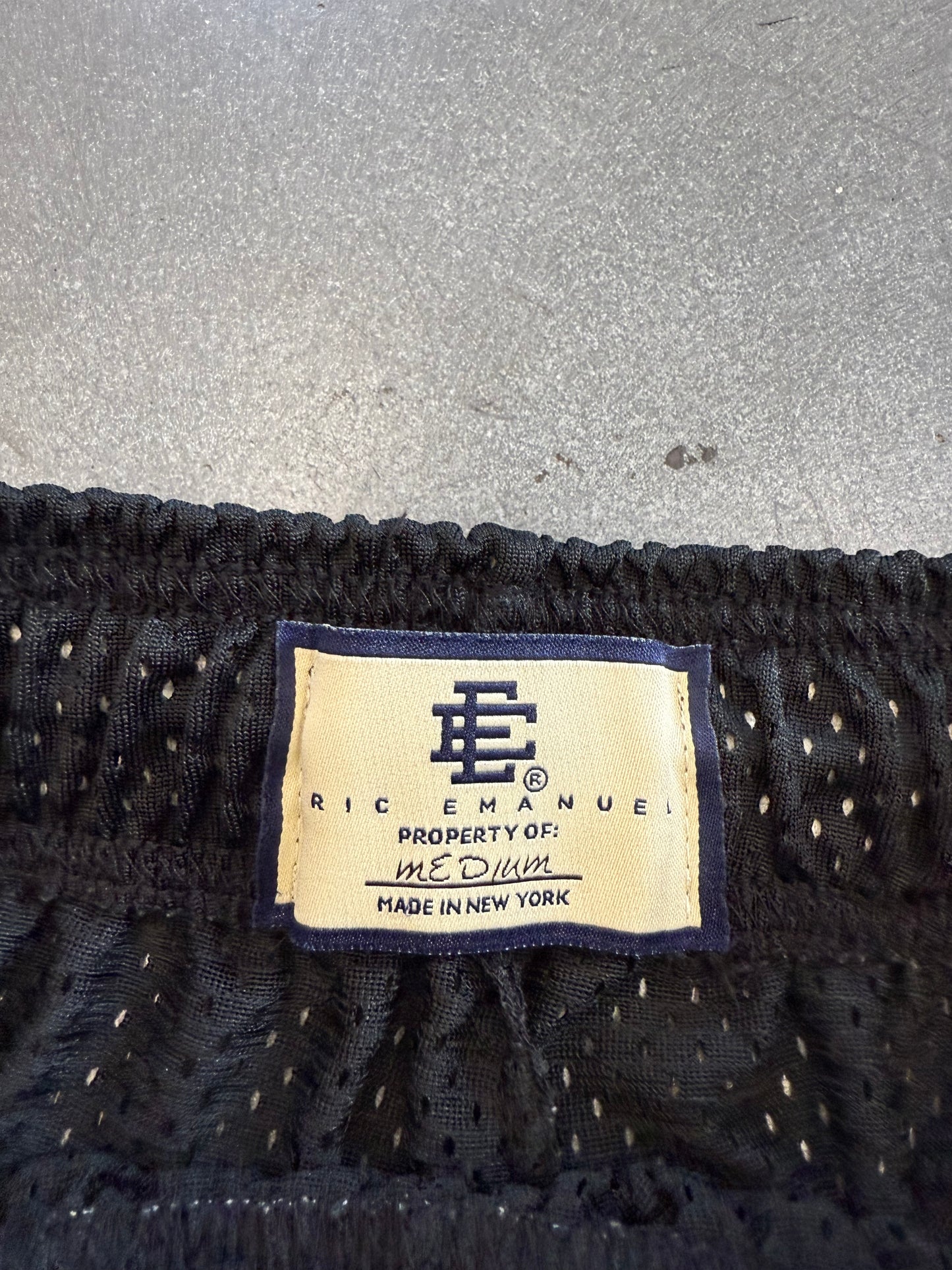 ERIC EMANUEL EE BASIC SHORTS - BLACK (M)