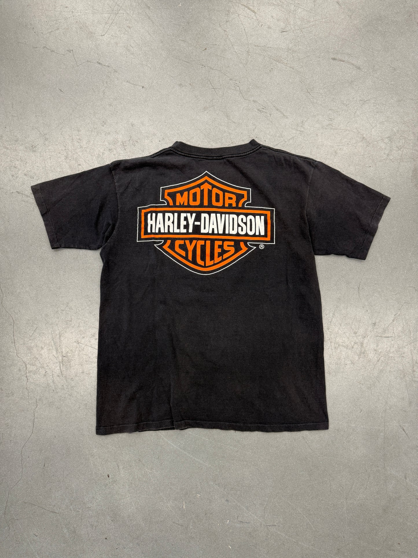 1996 HARLEY-DAVIDSON "A LEGEND CARVED IN STONE" TEE