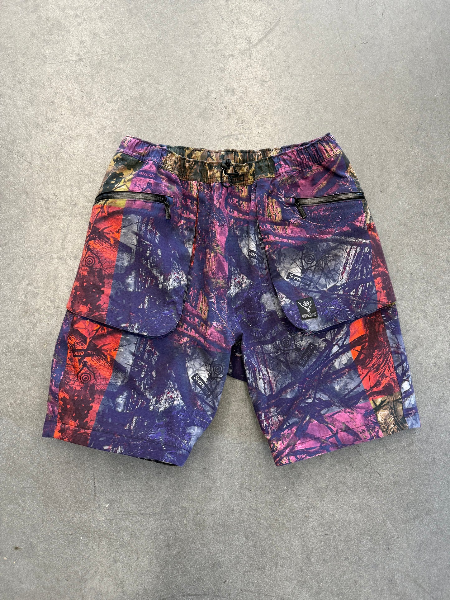 SS21 SUPREME SOUTH2 WEST8 RIVER TREK CONVERTABLE PANTS CAMO