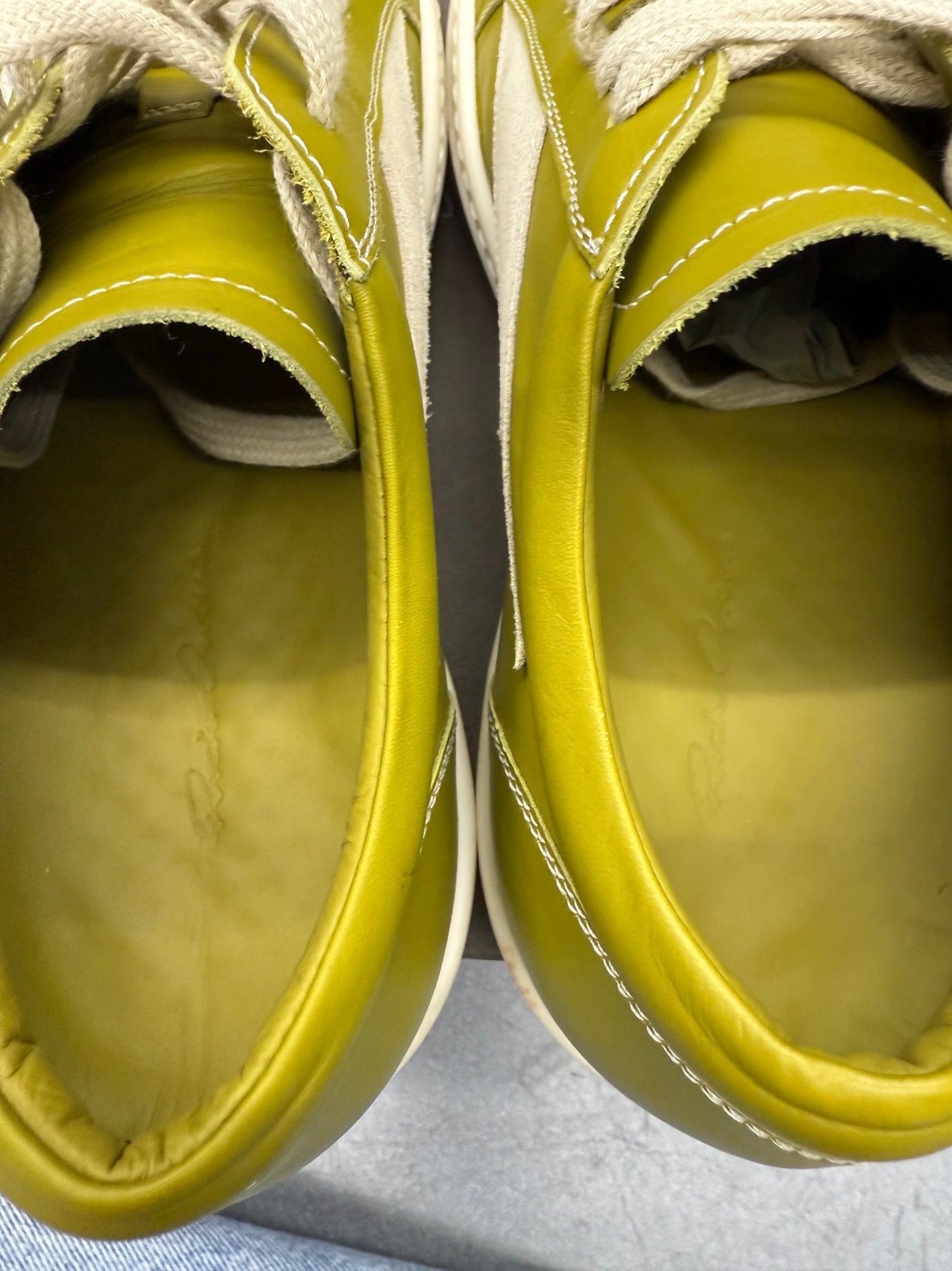 RICK OWENS VINTAGE SNEAKER - ACID/MILK