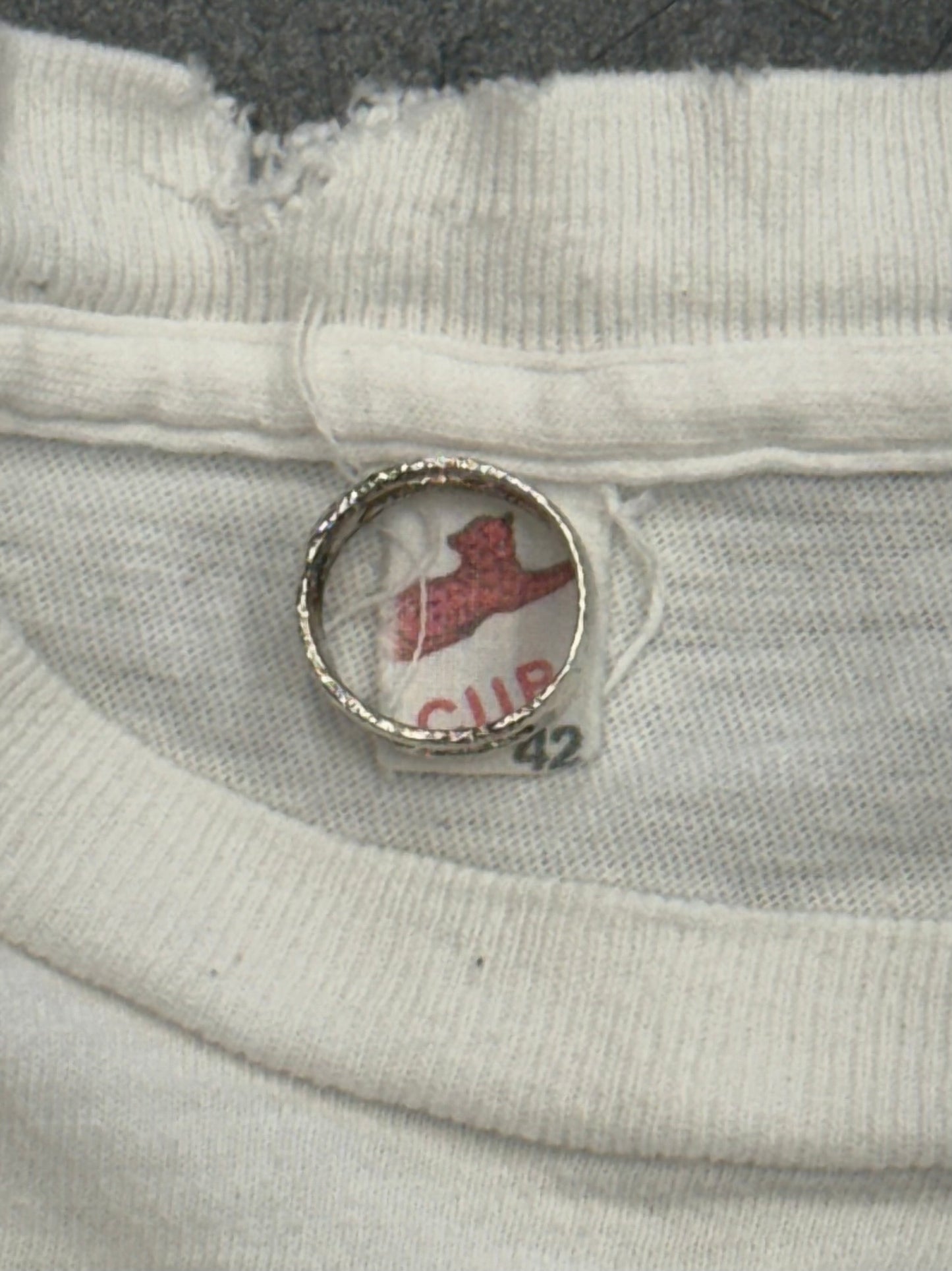 1984 POPE 500 ANOS DE EVANGELIZACION SANTO DOMINGO TEE (CUB TAG)