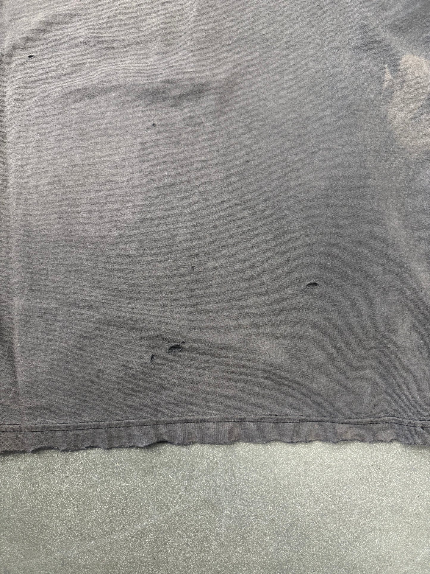 90'S BLACK SABBATH CROSS FLAME LONGSLEEVE DISTRESSED TEE (AAA TAG)