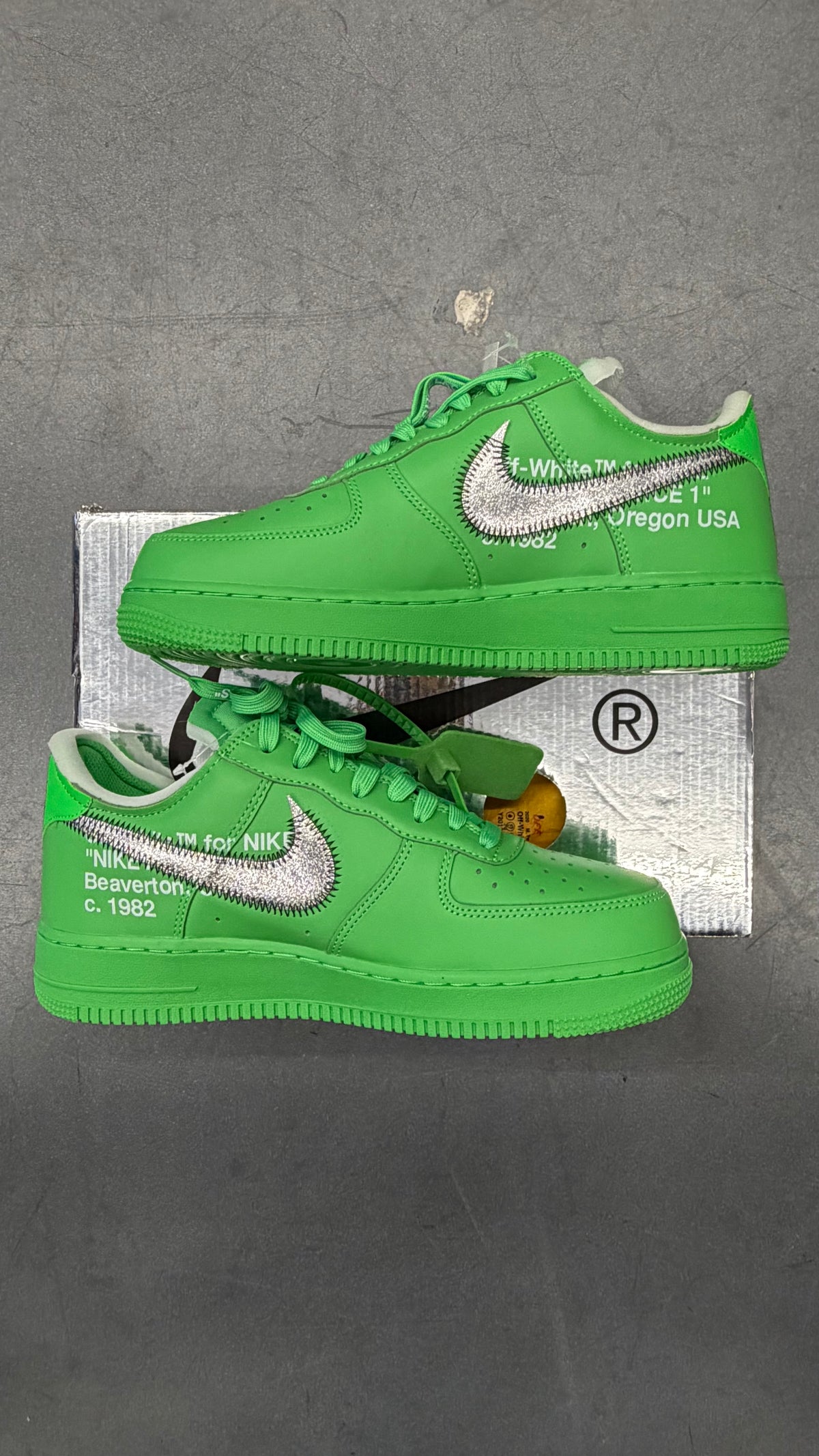 2022 NIKE AIR FORCE 1 LOW OFF-WHITE BROOKLYN