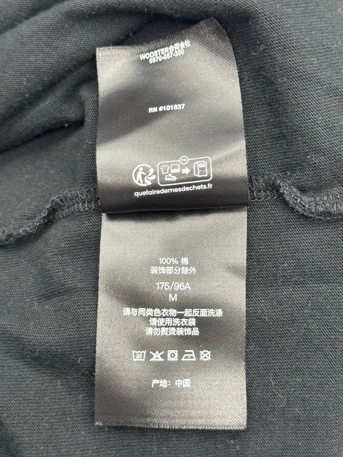 SS26 SUPREME VANSON LEATHERS LS TOP - BLACK