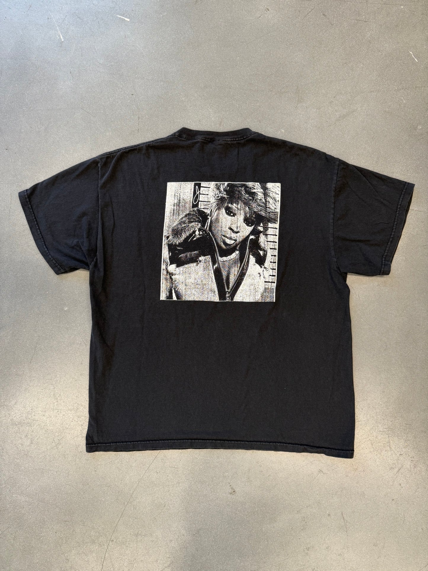 2001 MARY J BLIDGE SIGNATURE TEE (DELTA PRO WEIGHT TAG)