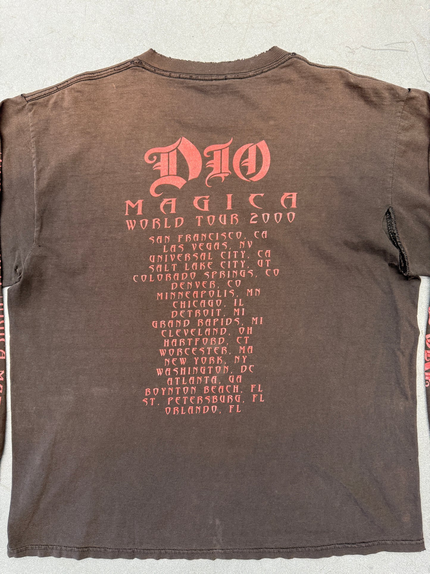 2000 DIO MAGICA WORLD TOUR LS TEE (DELTA TAG)