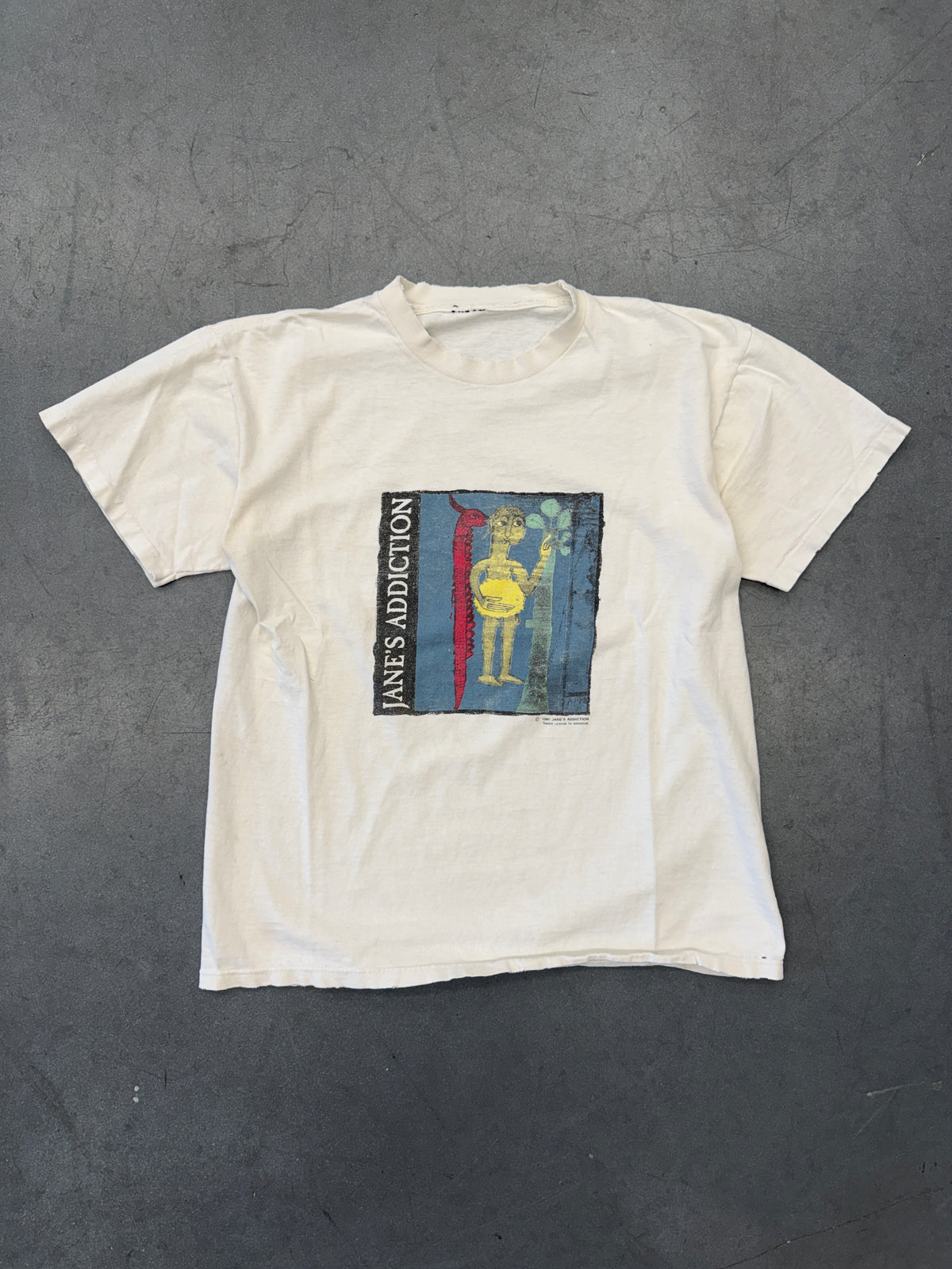 1990 JANE'S ADDICTION RITUAL DE LO HABITUAL TOUR 1991 TEE (PULLED TAG)