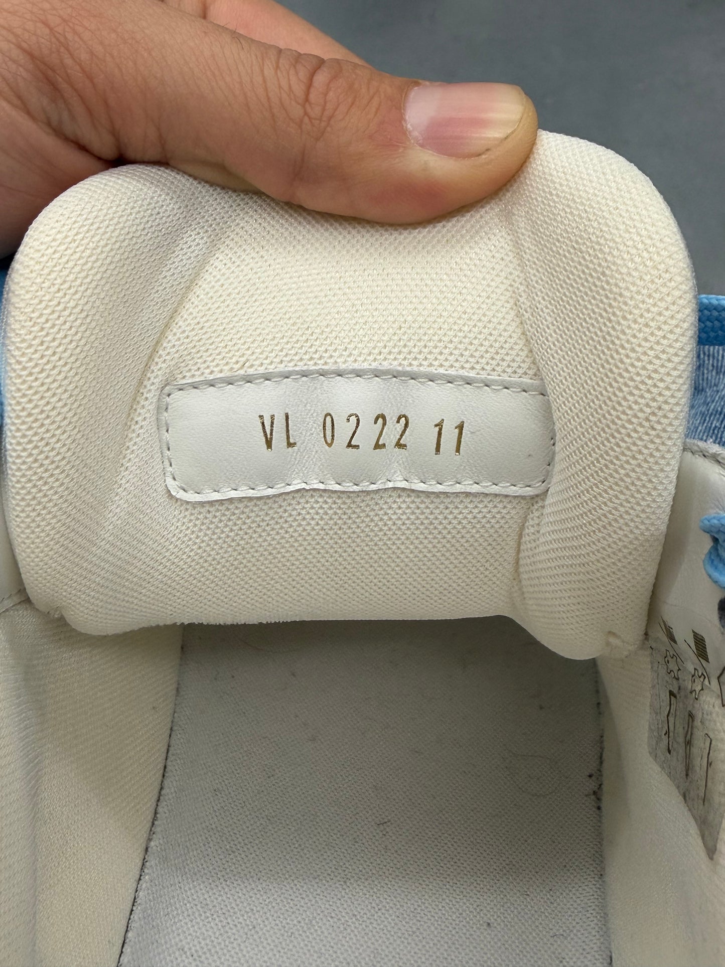 LOUIS VUITTON LV TRAINER SNEAKER - SKY BLUE