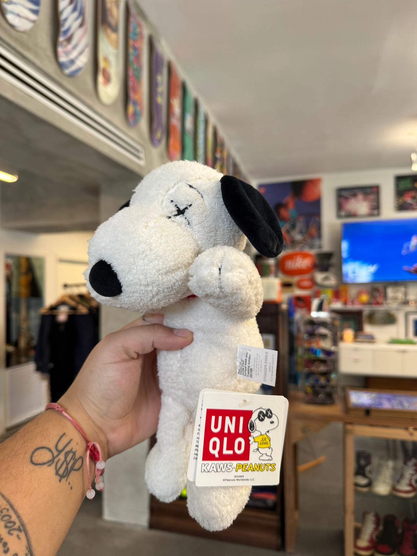 KAWS UNIQLO SNOOPY PLUSH
