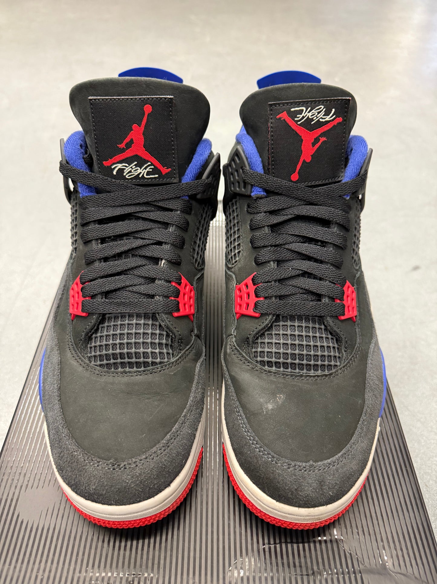 2025 SIZE 12 JORDAN 4 RETRO RARE AIR (WHITE LETTERING)