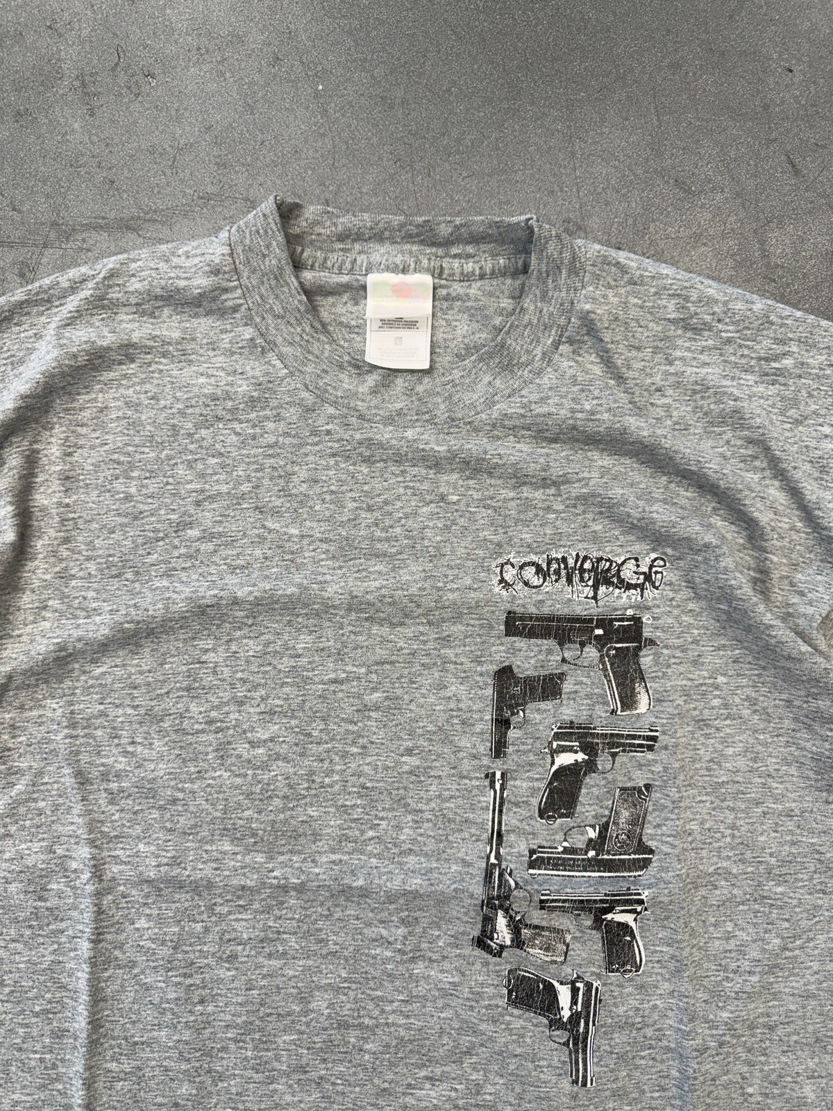 90'S CONVERGE "LEAVE NO HEART UNBROKEN - MY GREAT DEVASTATOR" TEE (FOTL BEST TAG)