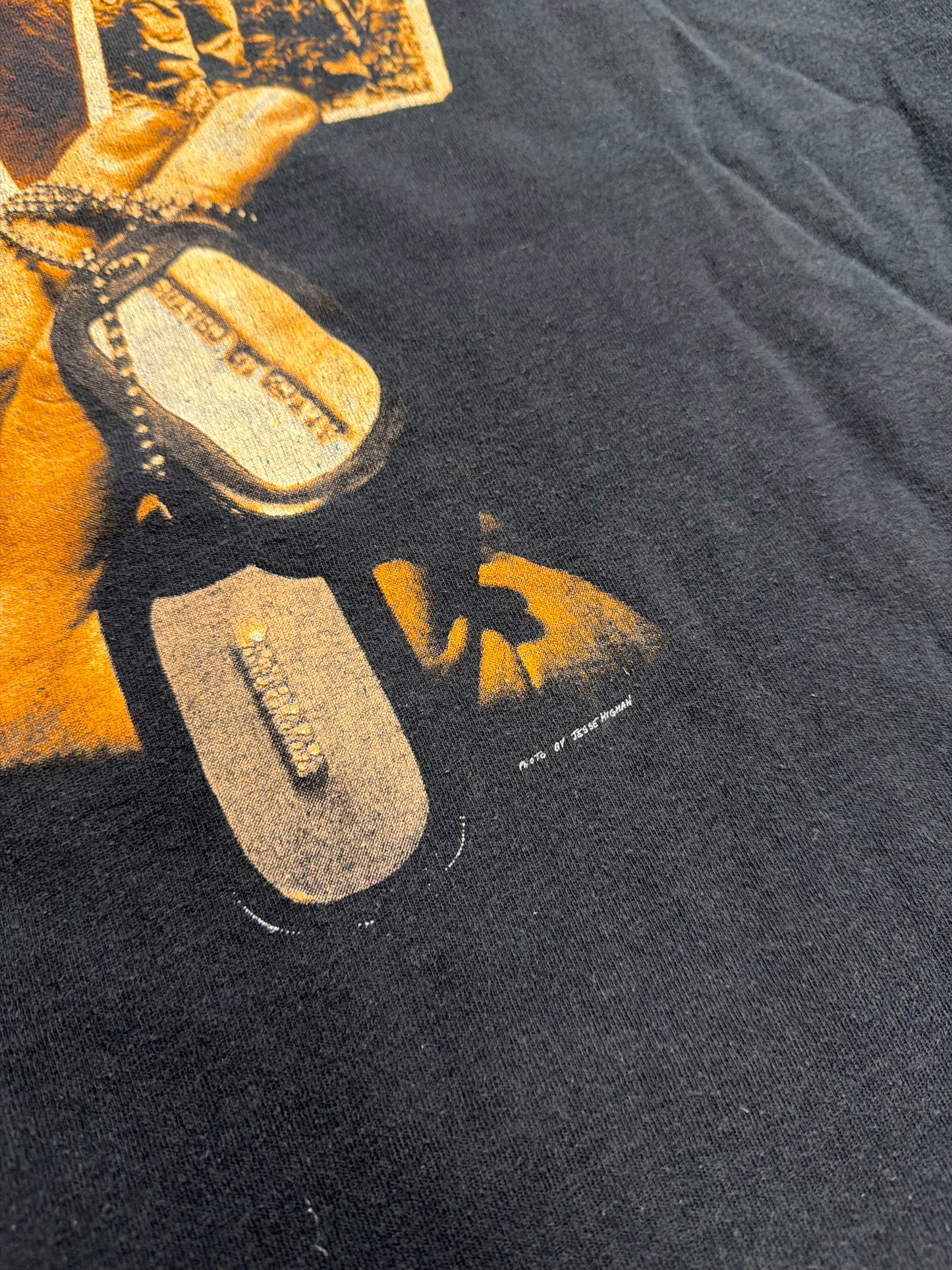 1993 ALICE IN CHAINS ROOSTER DOG TAGS CROPPED TEE (FOTL TAG)