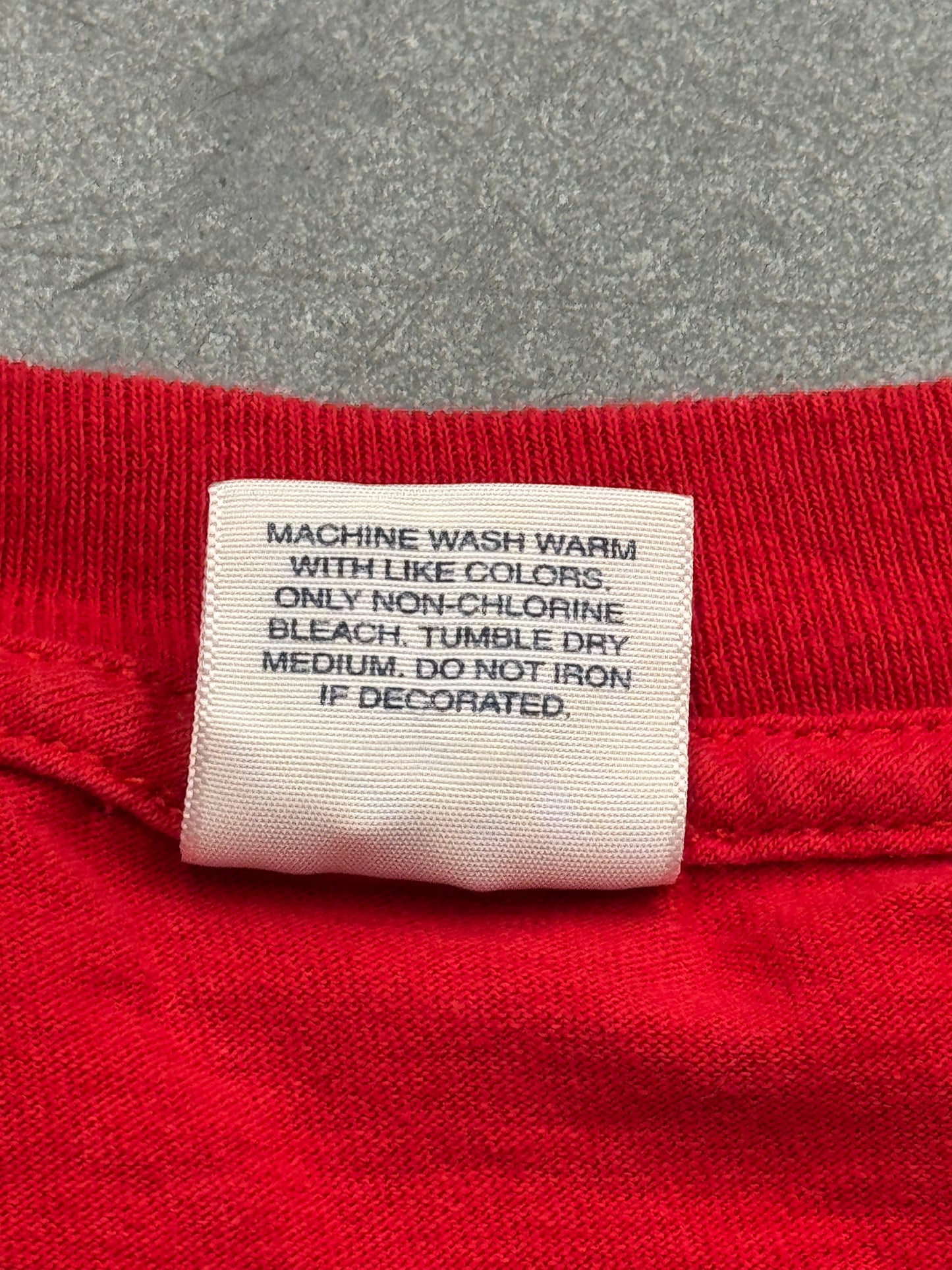 SS07 SUPREME R. CRUMB "DON'T TOUCH ME!" TEE - RED