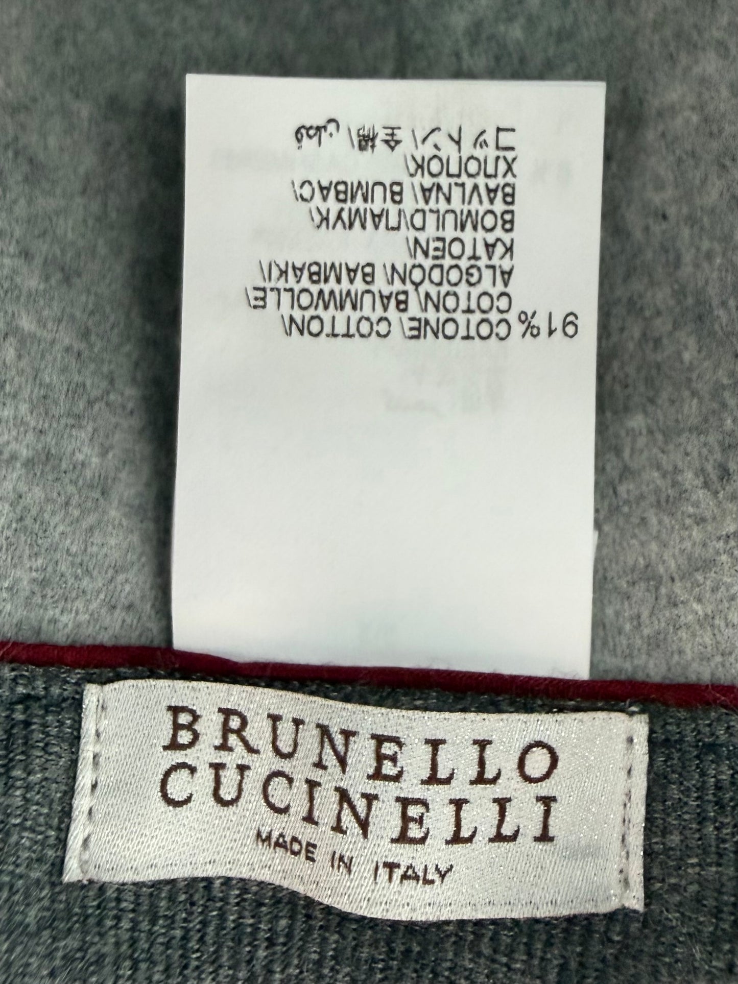 BRUNELLO CUCINELLI CORDUROY LOGO-EMBROIDERED BASEBALL CAP