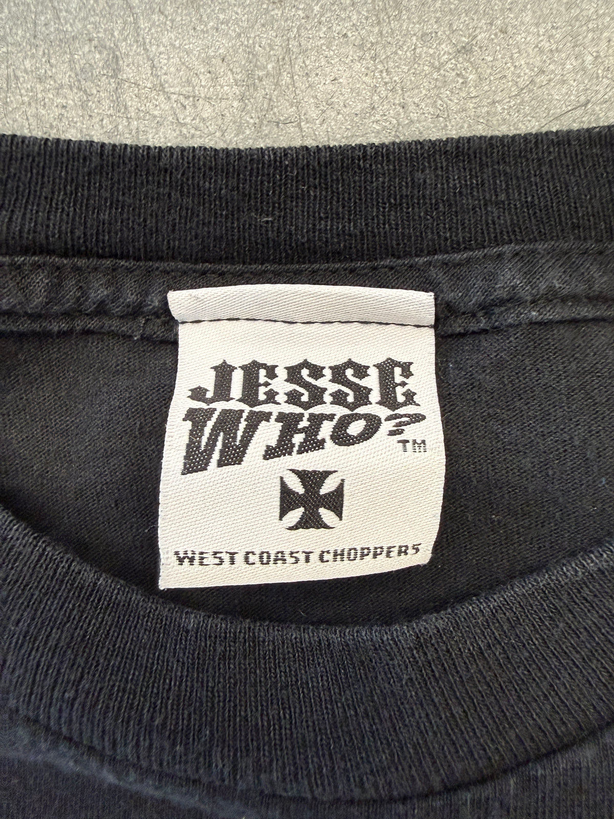 Y2K WEST COAST CHOPPERS LONG BEACH, CA CFL LS TEE (JESSE WHO CUT TAG)