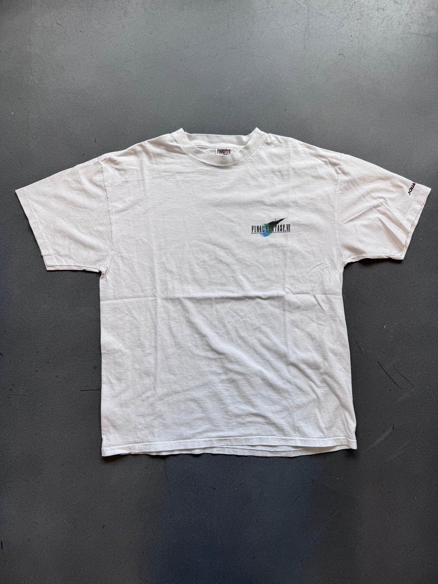1997 FINAL FANTISY VII PS1 CLOUD TEE (POWER PRO TAG)