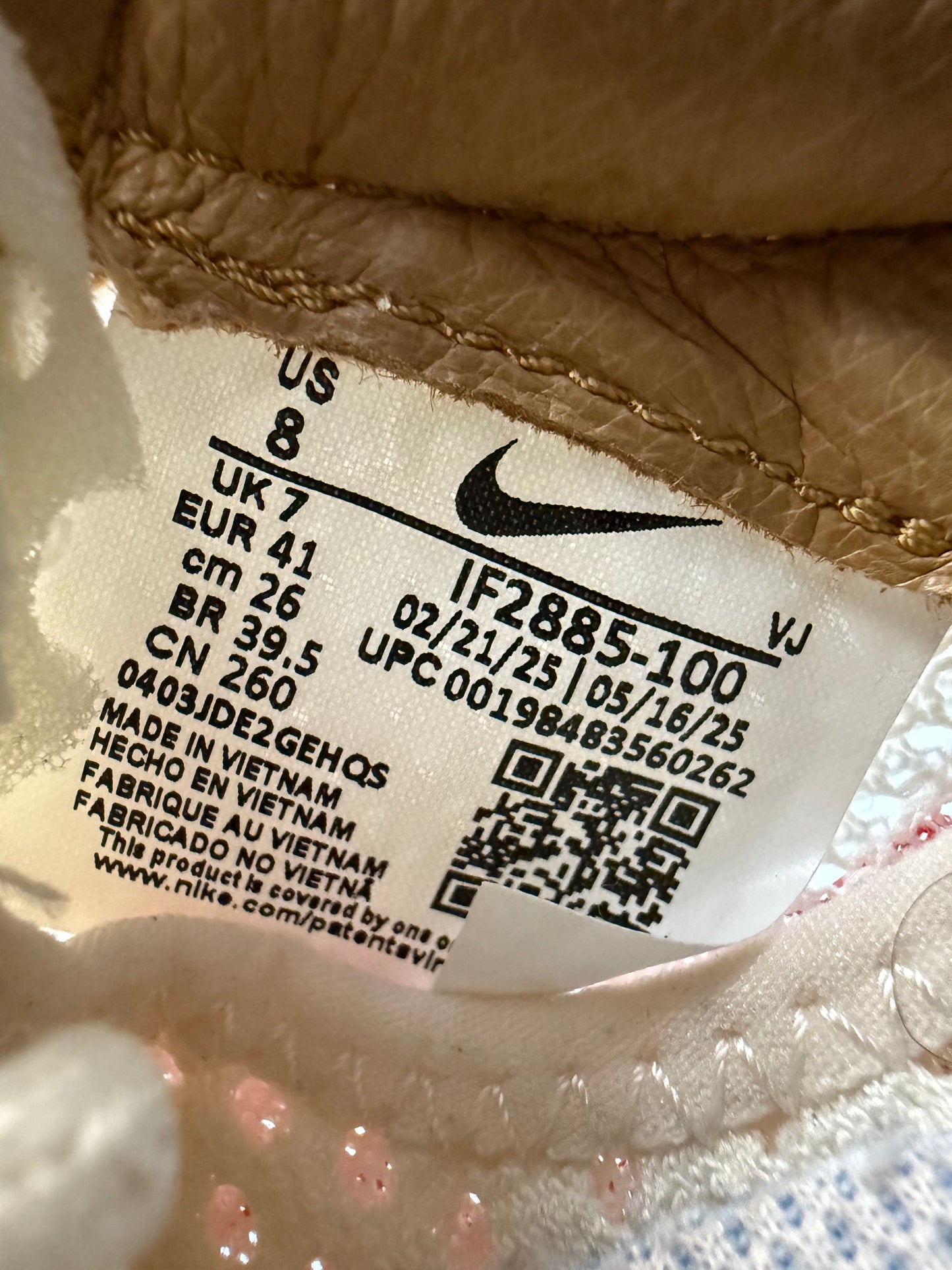 2025 SIZE 8 NIKECRAFT MARS YARD SHOE 3.0 TOM SACHS SPACE CAMP