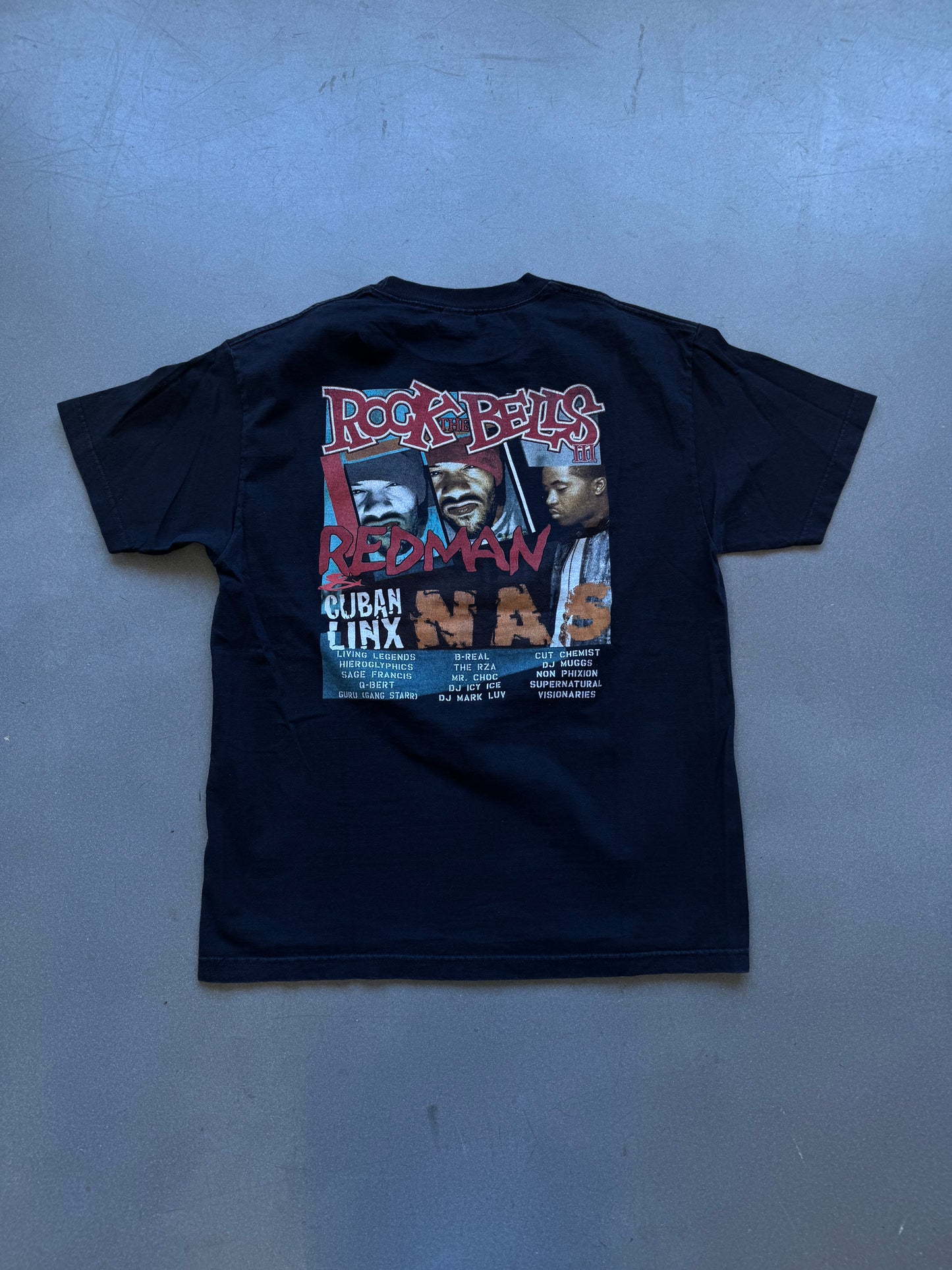 2005 ROCK THE BELLS III REDMAN NAS TEE (AAA TAG)