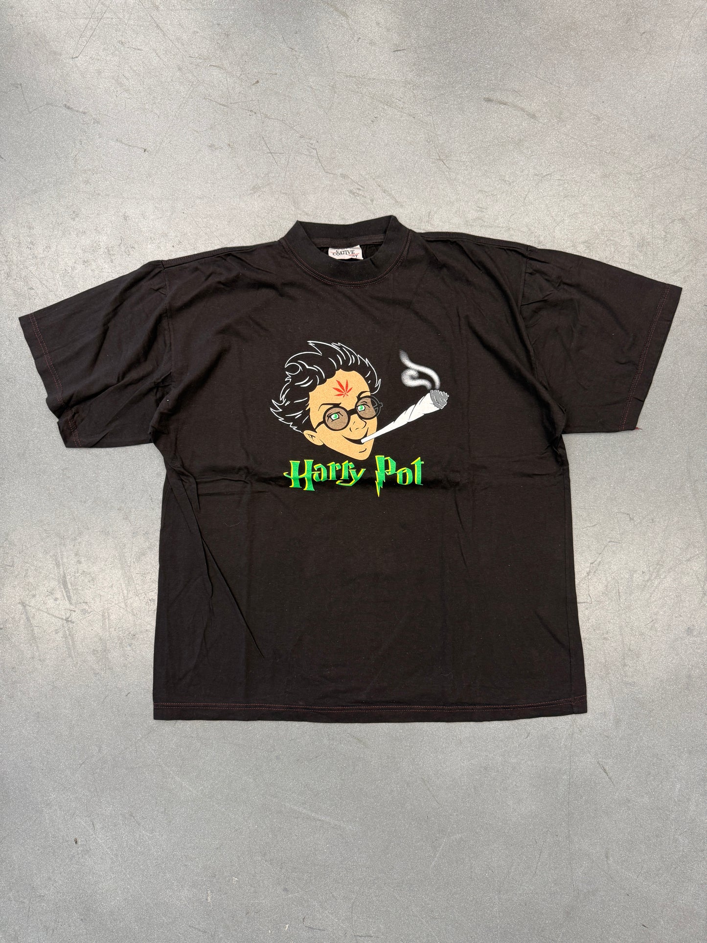 90S HARRY POT BOOTLEG TEE (NATIVE COMFORT TAG)