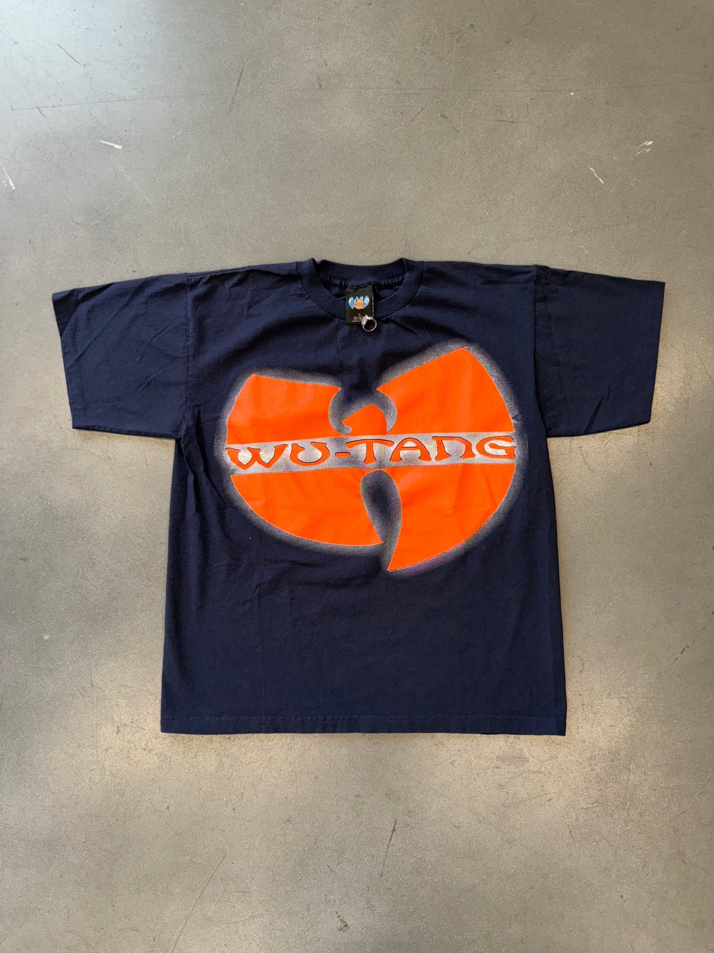 1997 WU-TANG BIG LOGO TEE (U2 POP MART TAG)