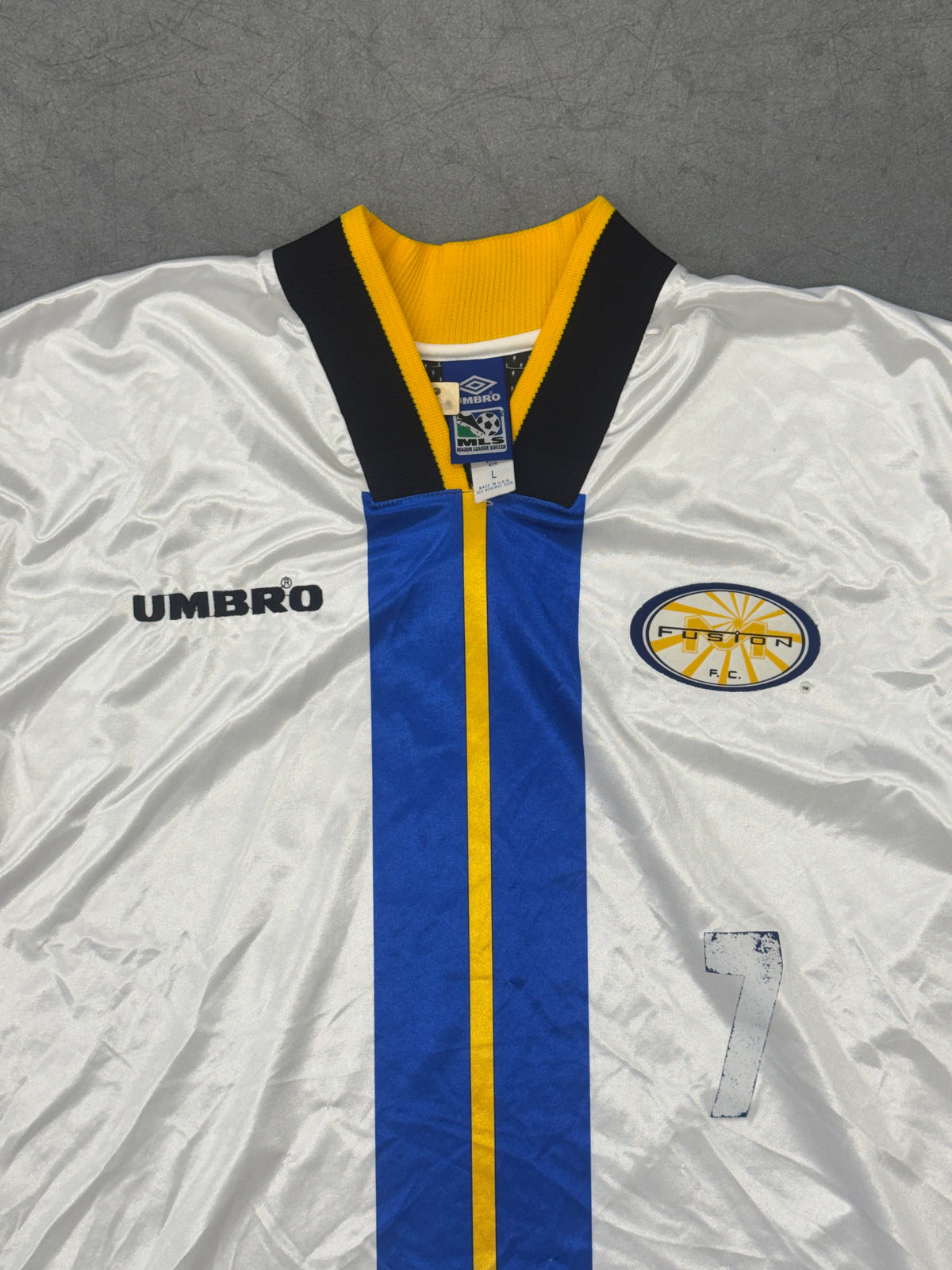 1997-1999  MIAMI FUSION UMBRO AWAY SOCCER JERSEY