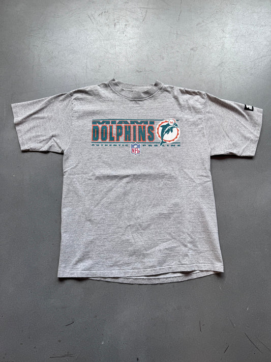 1995 MIAMI DOLPHINS AUTHENTIC PROLINE HEAVY TEE (STARTER TAG)