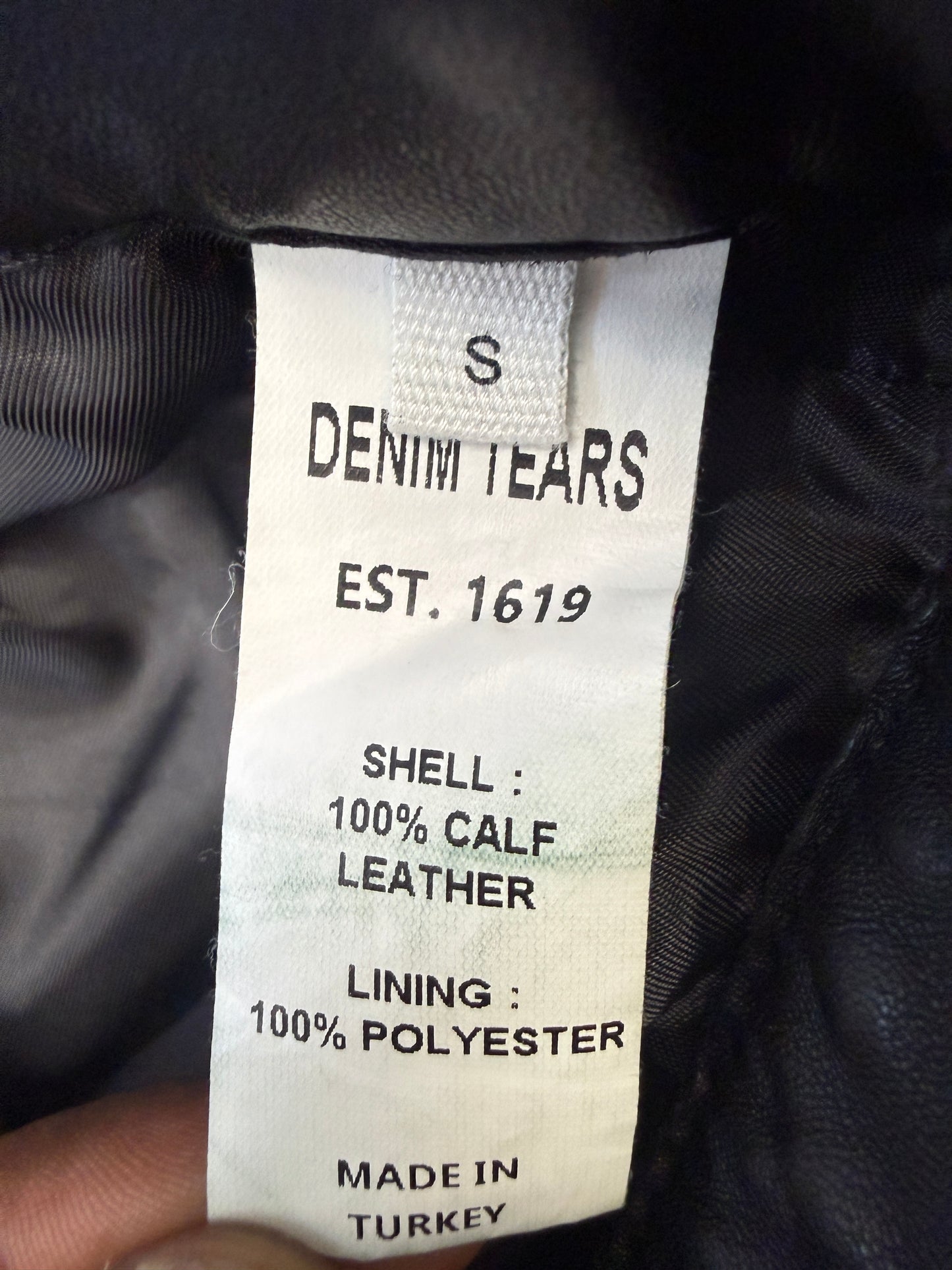 DENIM TEARS ZEBRA PANTS