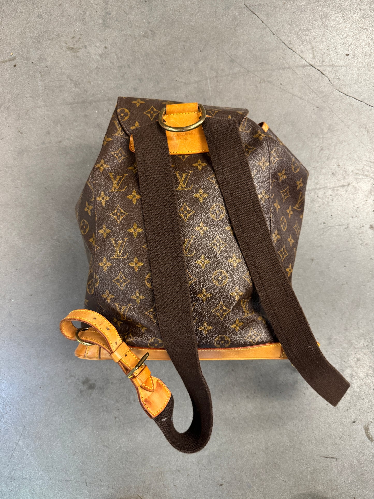 LOUIS VUITTON MONOGRAM MONTSOURIS MM BACKPACK