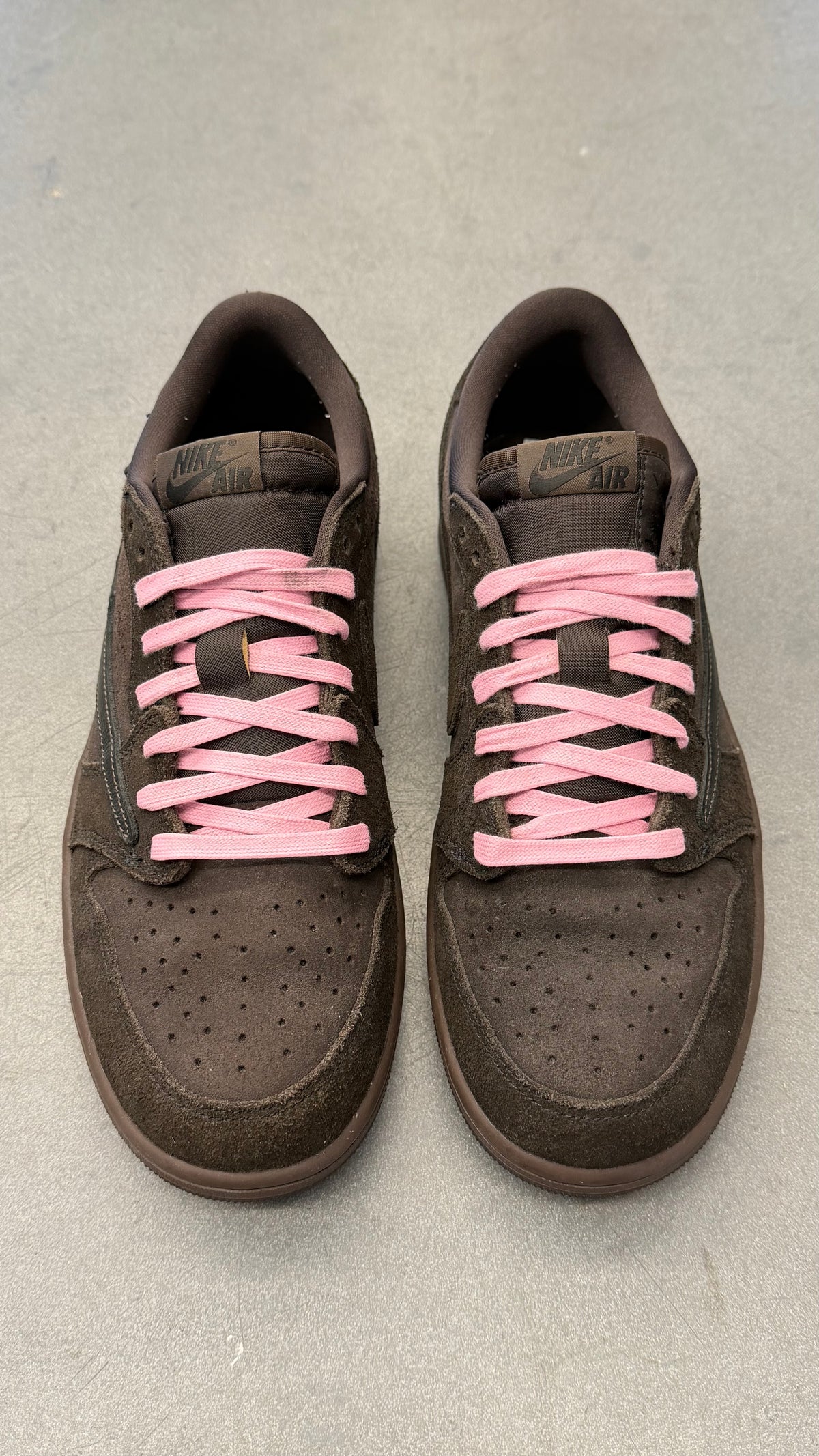 2024 AIR JORDAN 1 RETRO LOW OG SP TRAVIS SCOTT VELVET BROWN